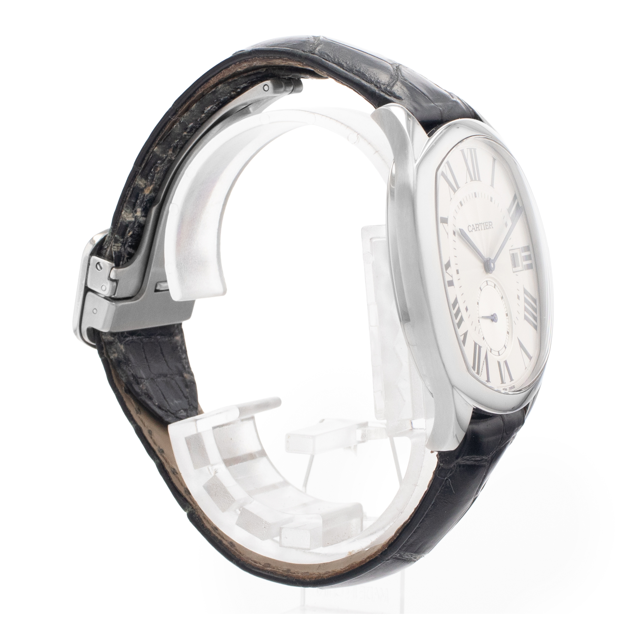 Cartier Drive WSNM0004 3930 40mm Silver Roman Steel Automatic Mens Watch 2020 thumbnail 6