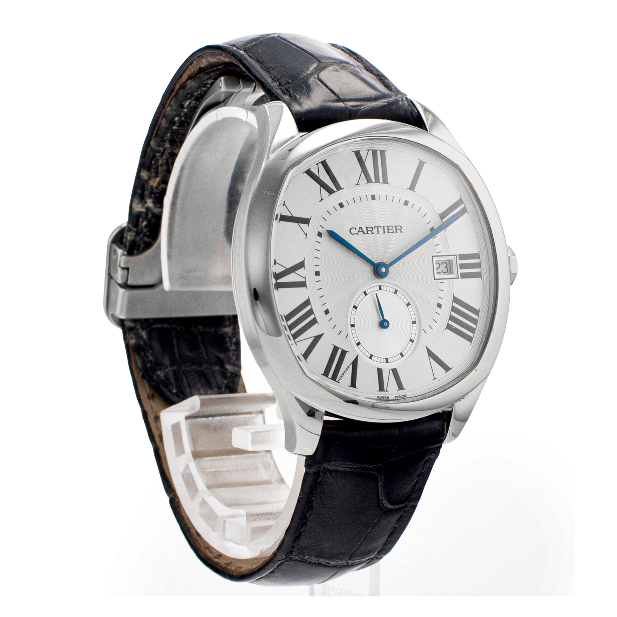 Cartier Drive WSNM0004 3930 40mm Silver Roman Steel Automatic Mens Watch 2020 thumbnail 7