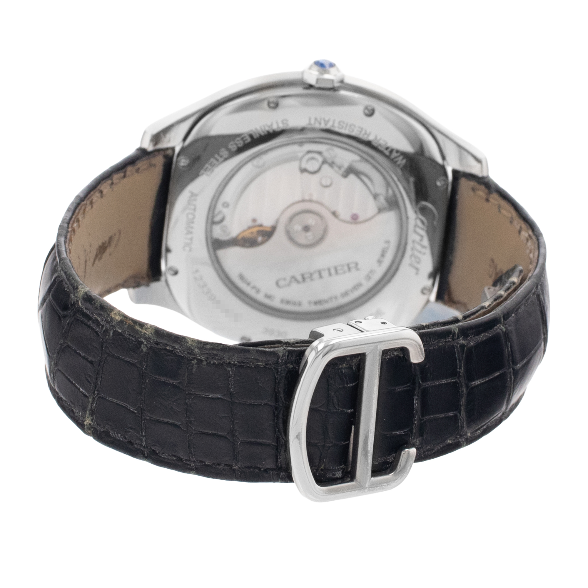 Cartier Drive WSNM0004 3930 40mm Silver Roman Steel Automatic Mens Watch 2020 thumbnail 9