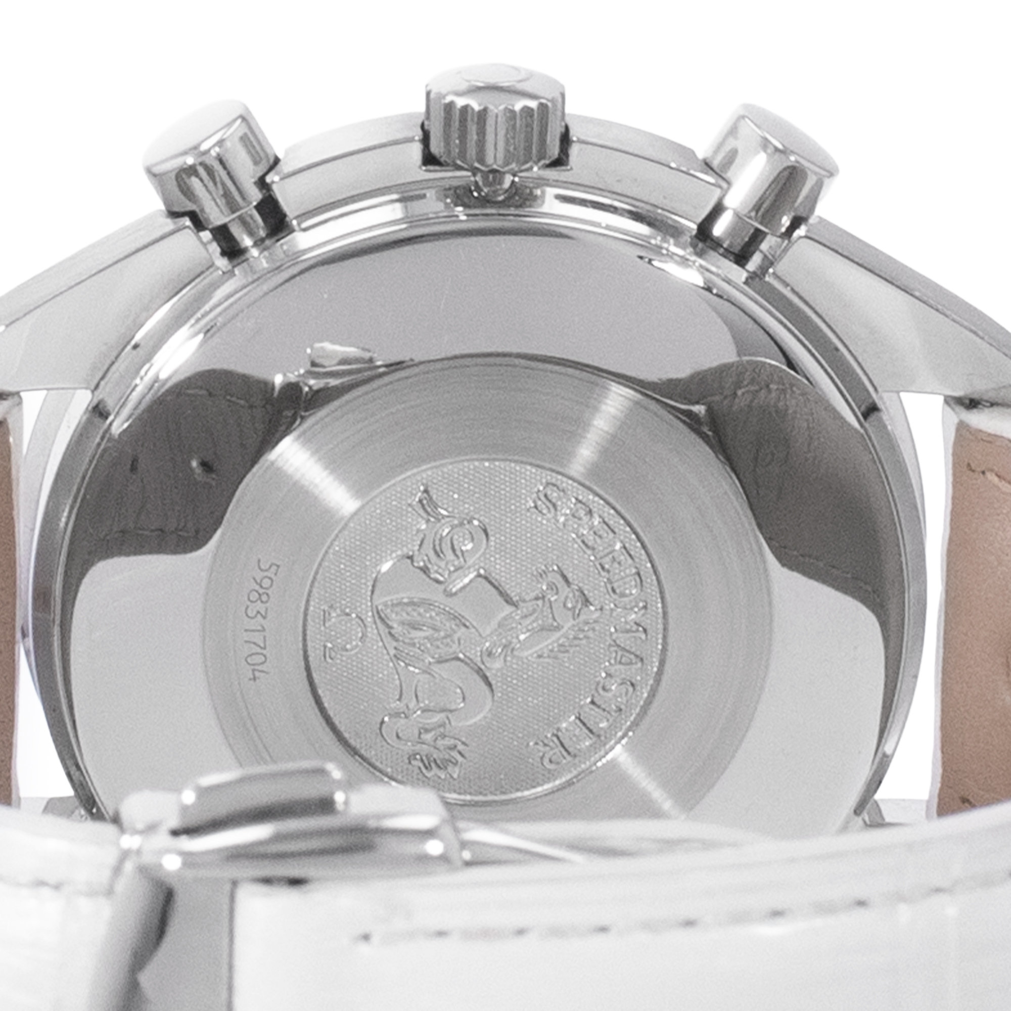 Omega Speedmaster 3815.70.36 39mm Mother of Pearl Chronograph Steel Ladies Watch thumbnail 10