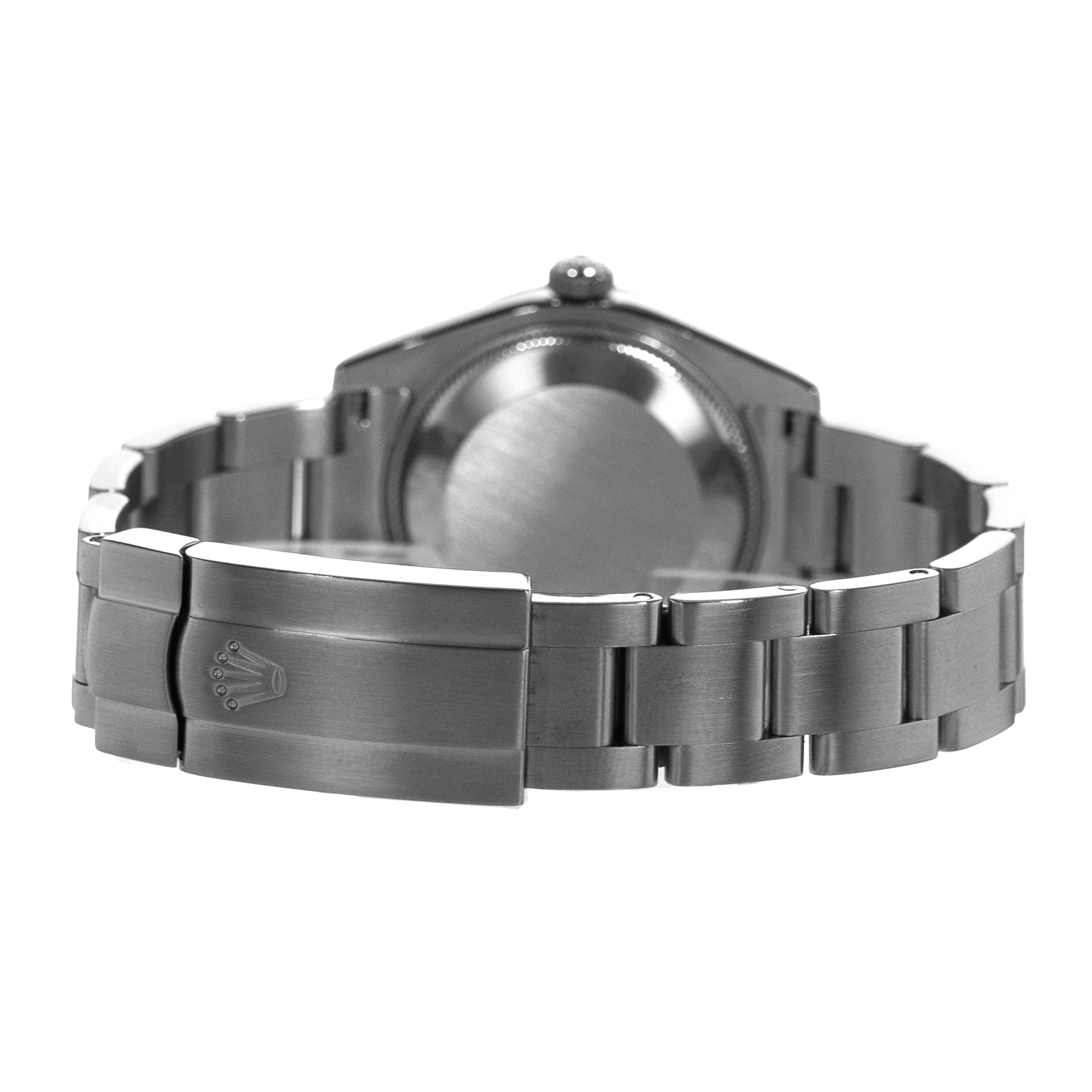 Rolex Oyster Perpetual 31 177210 Blue Roman Steel Oyster Ladies Watch 2006 thumbnail 9