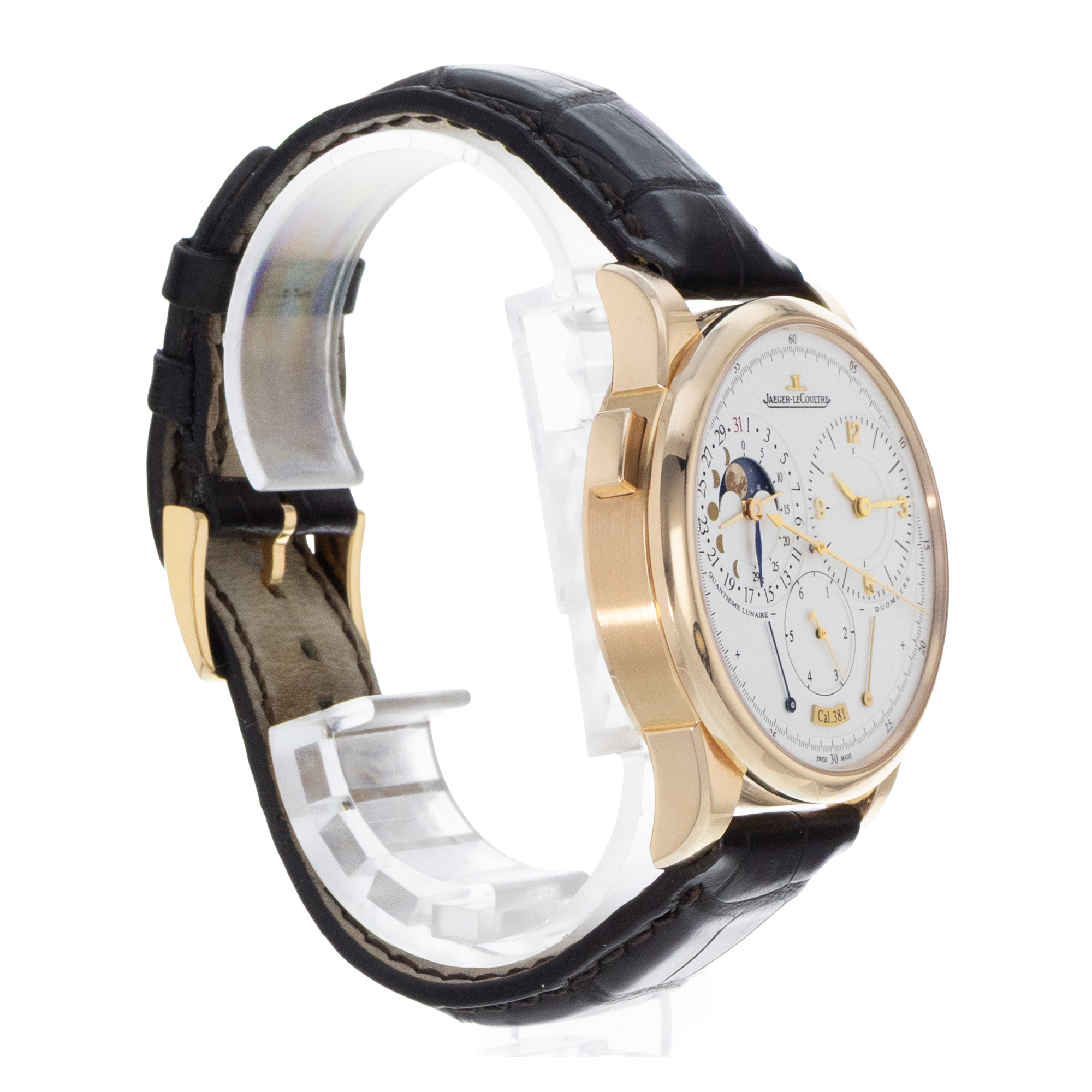 Jaeger-LeCoultre Duometre Q6042421 602.2.24.S Silver Arabic Rose Gold Mens Watch thumbnail 6