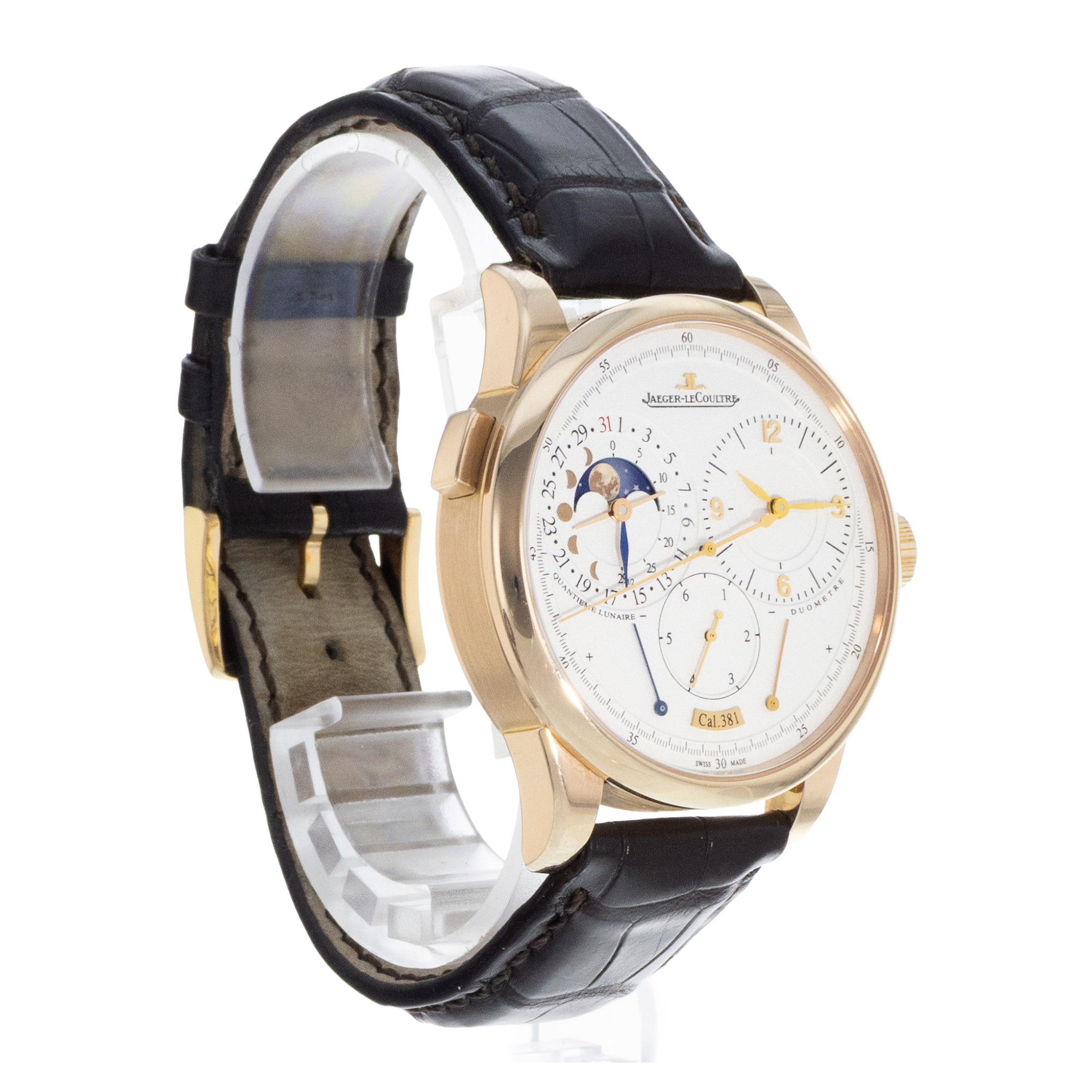 Jaeger-LeCoultre Duometre Q6042421 602.2.24.S Silver Arabic Rose Gold Mens Watch thumbnail 7