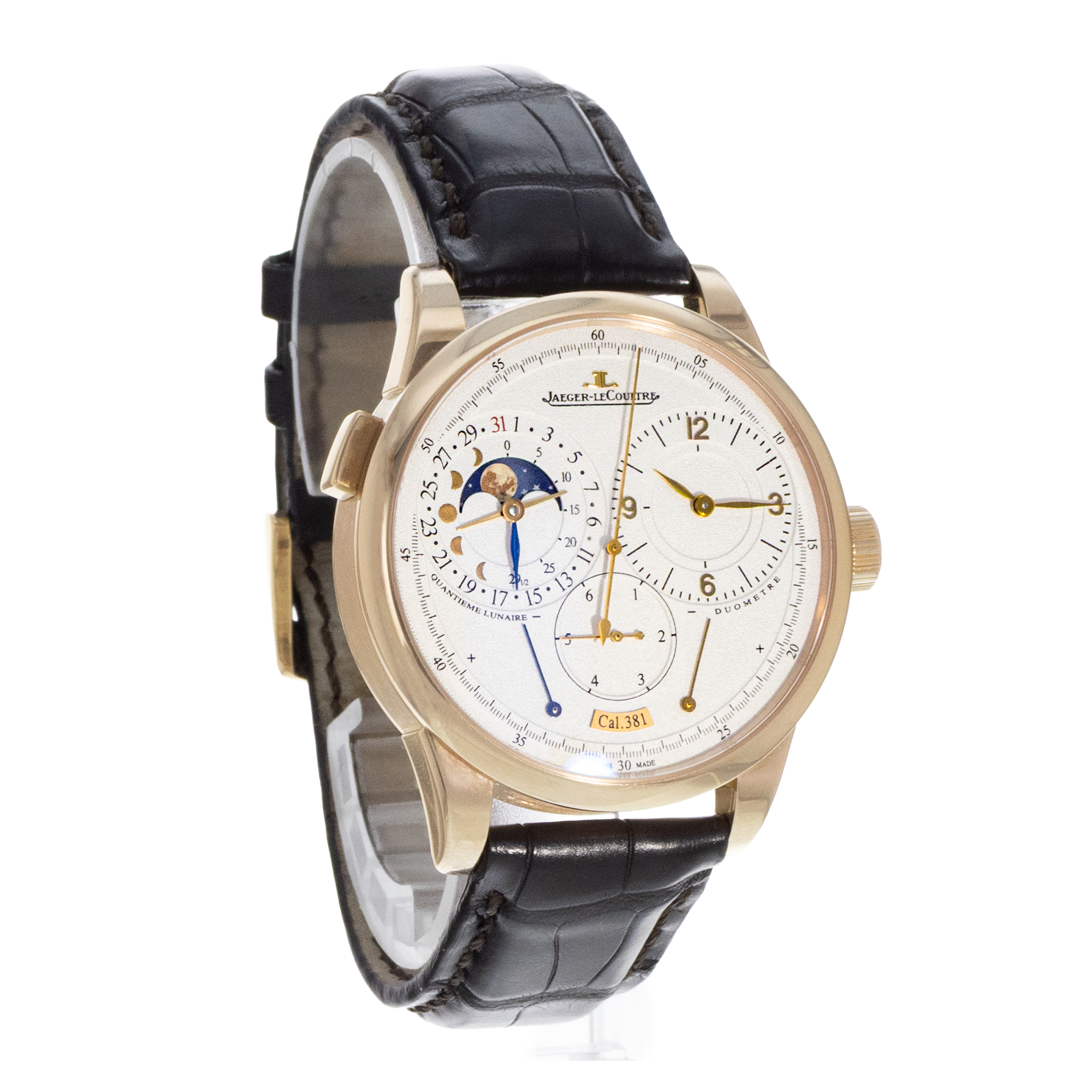Jaeger-LeCoultre Duometre Q6042421 602.2.24.S Silver Arabic Rose Gold Mens Watch thumbnail 8
