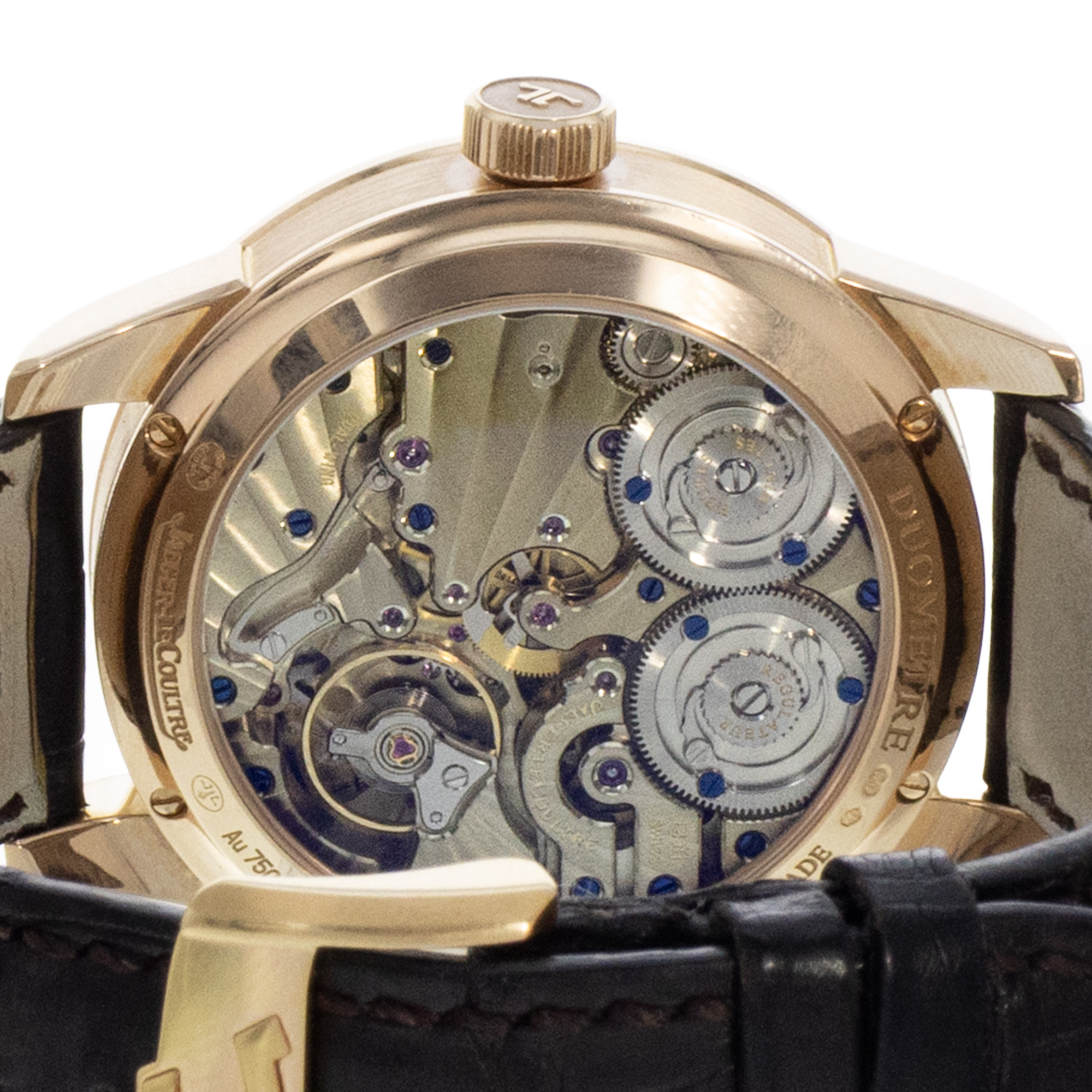 Jaeger-LeCoultre Duometre Q6042421 602.2.24.S Silver Arabic Rose Gold Mens Watch thumbnail 10