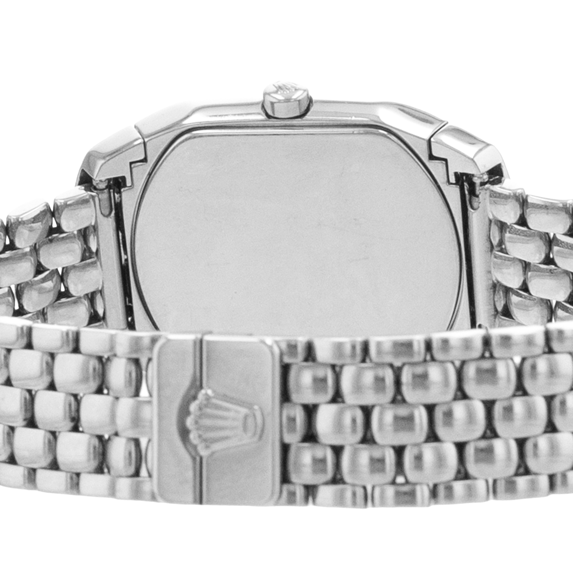 Rolex Cellini 6692 Cellissima Pink White Gold Factory Diamond Ladies Watch thumbnail 10
