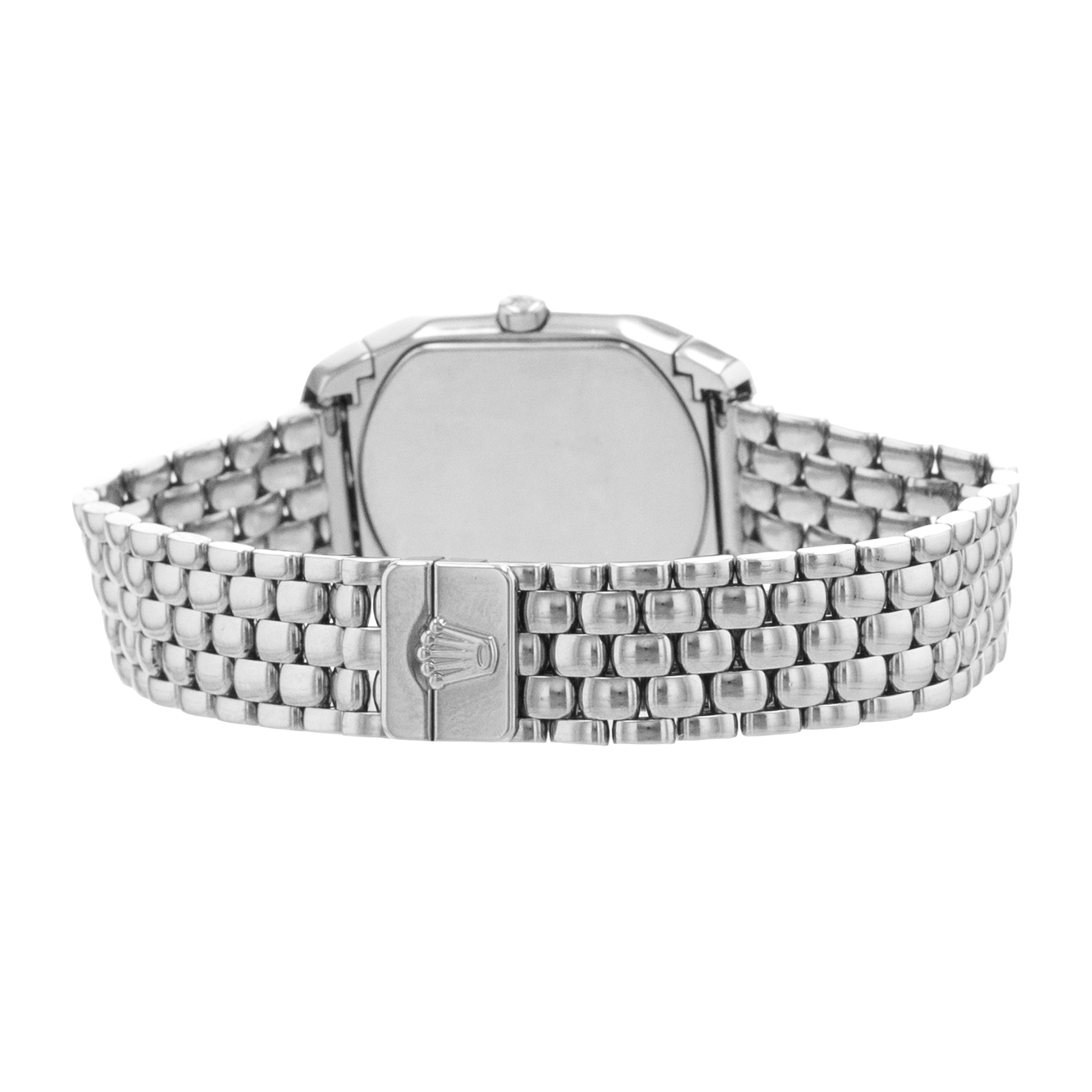 Rolex Cellini 6692 Cellissima Pink White Gold Factory Diamond Ladies Watch thumbnail 9