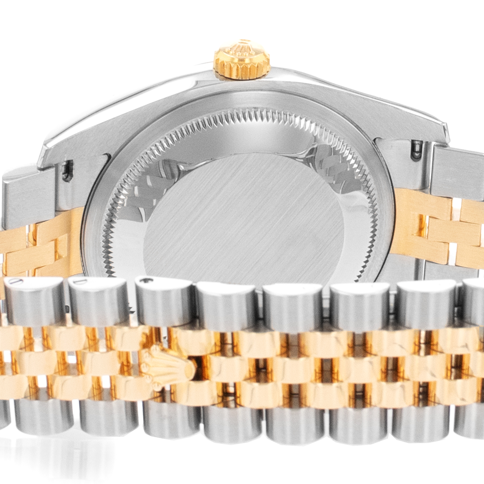 Rolex Datejust 36 116233 Roman Mother of Pearl Steel Yellow Gold Mens Watch 2004 thumbnail 11