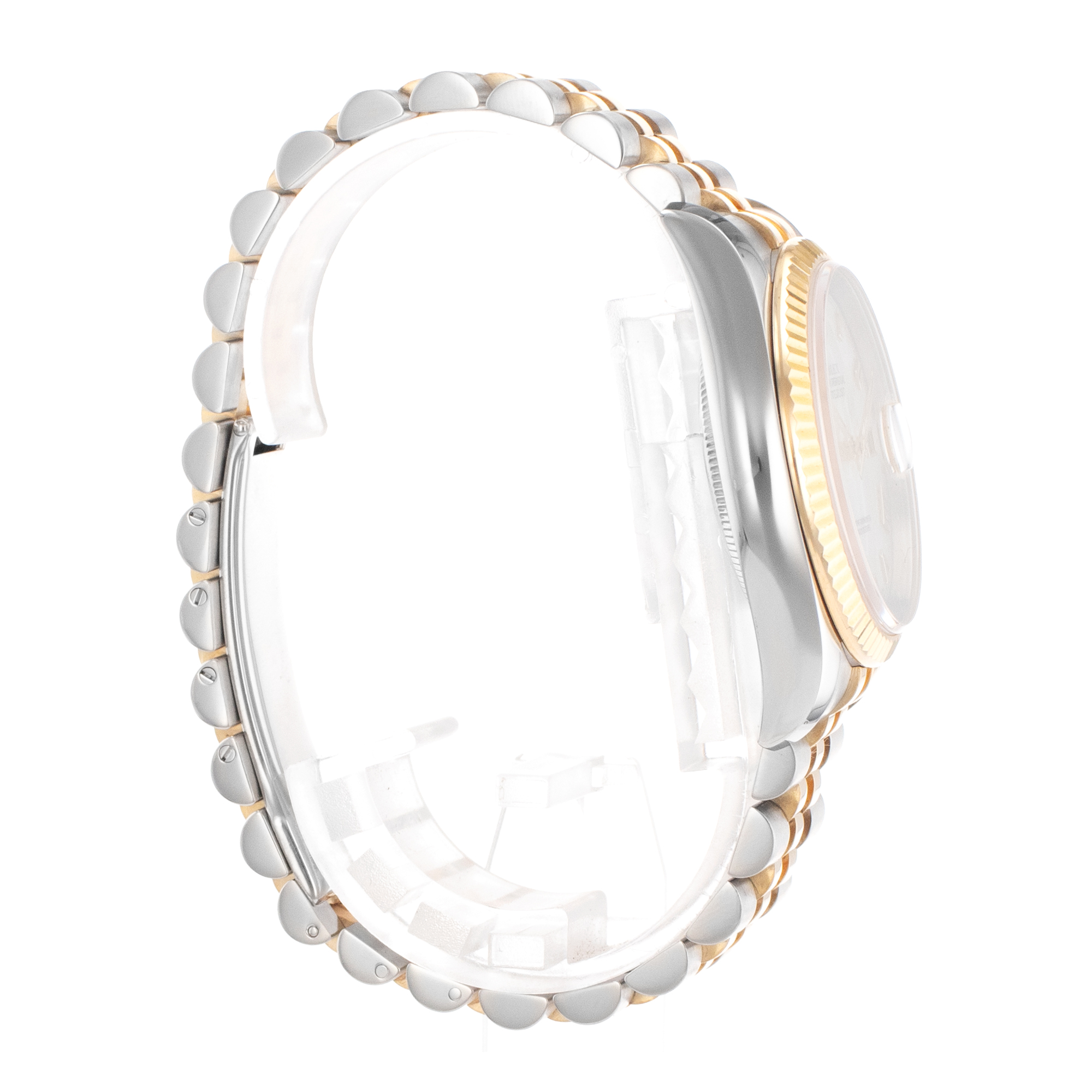 Rolex Datejust 36 116233 Roman Mother of Pearl Steel Yellow Gold Mens Watch 2004 thumbnail 7