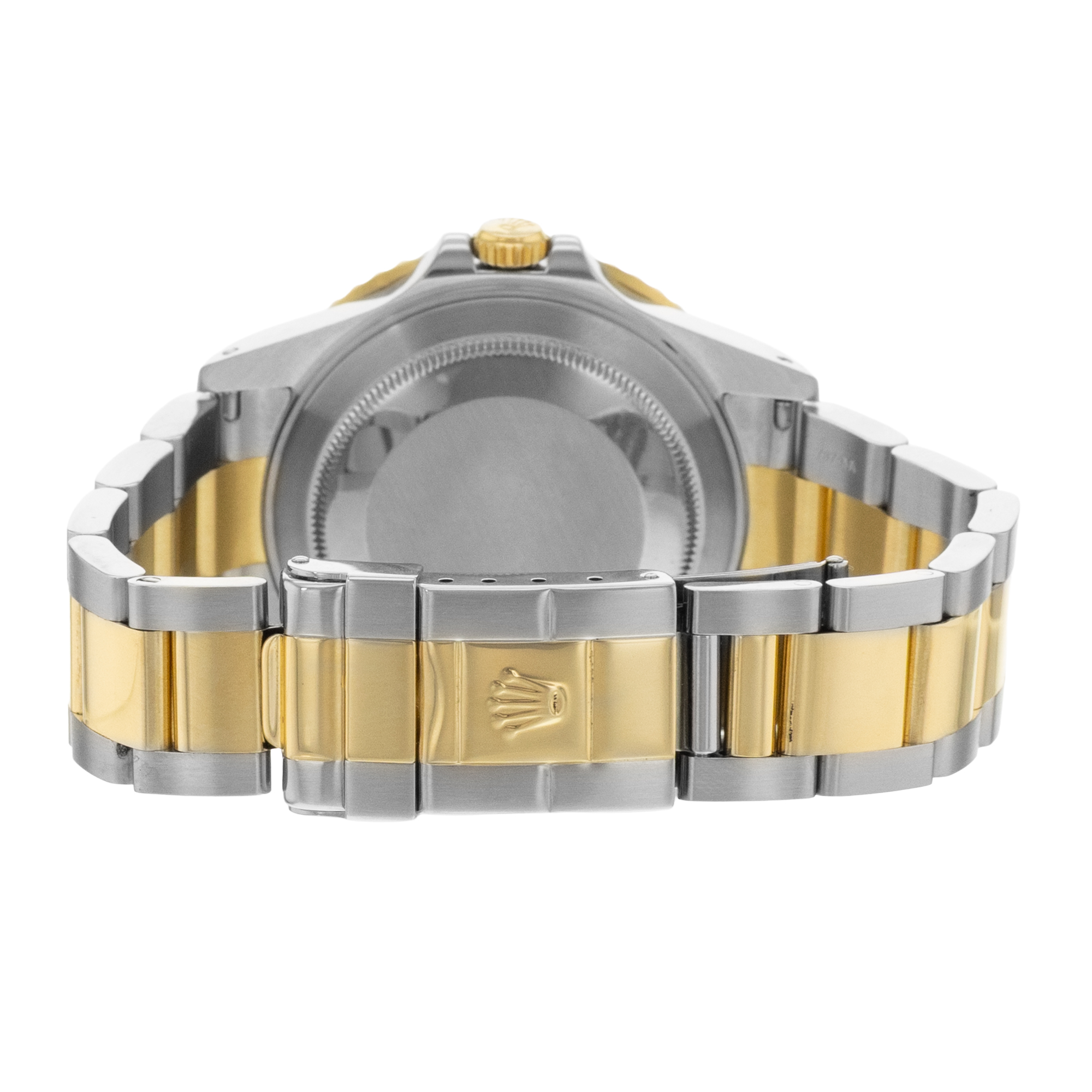Rolex GMT-Master II 16713 40mm Black Steel Yellow Gold Automatic Mens Watch 2001 thumbnail 9
