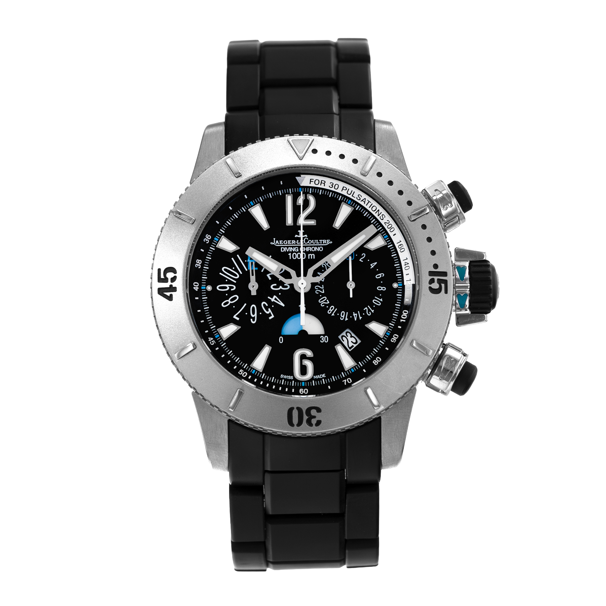 Jaeger-LeCoultre Master Compressor Diving Chronograph Q186T770 Titanium Mens thumbnail 2
