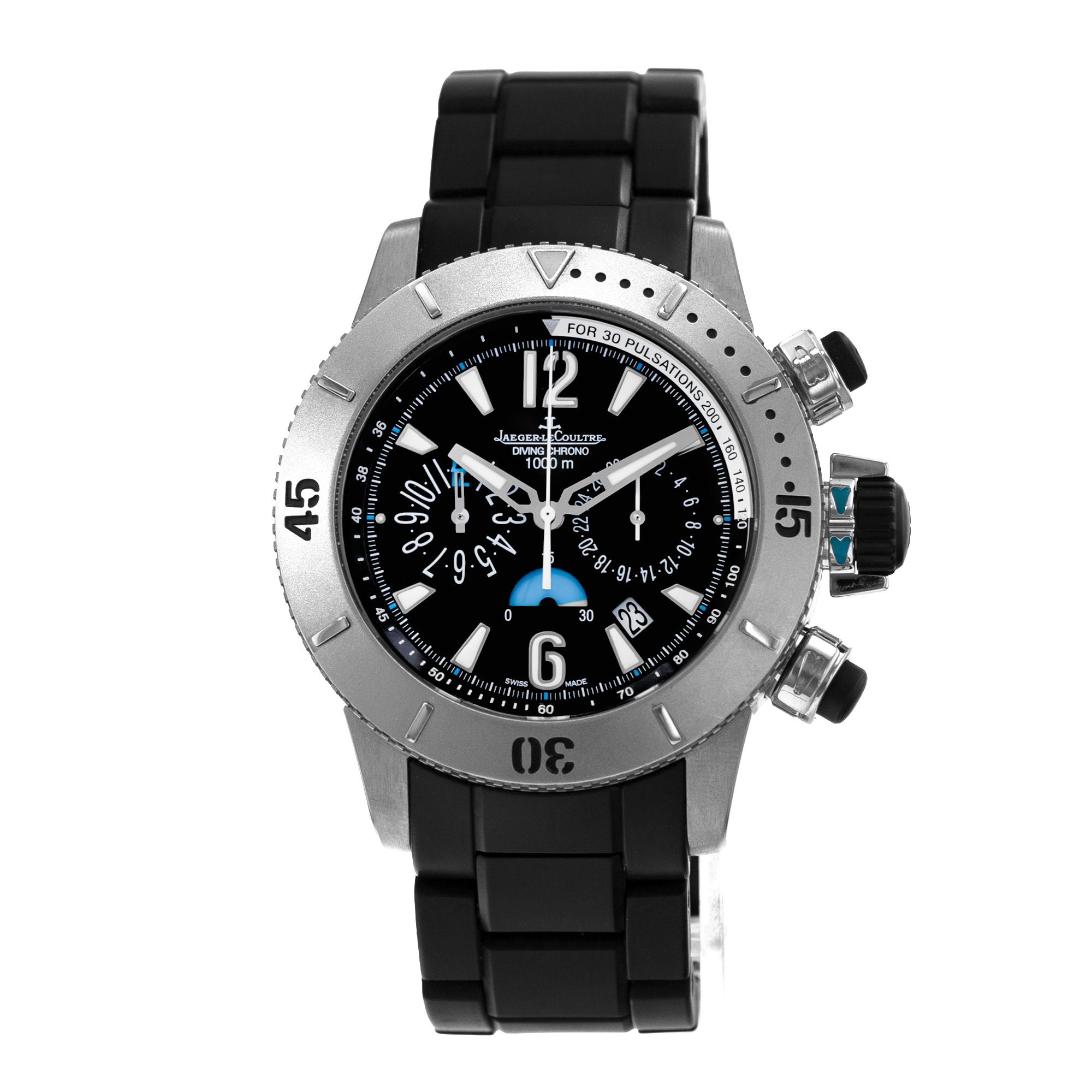 Jaeger-LeCoultre Master Compressor Diving Chronograph Q186T770 Titanium Mens thumbnail 3