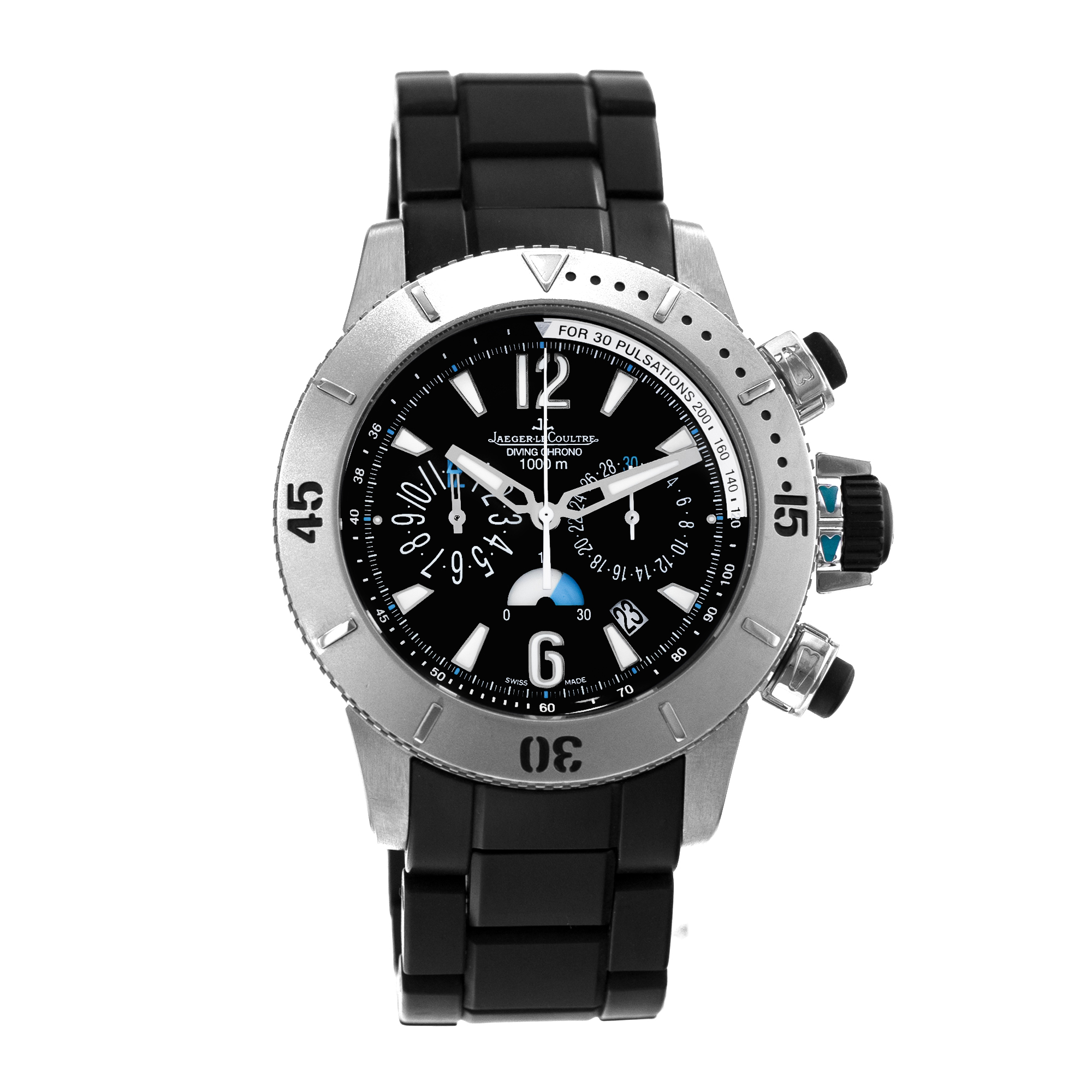 Jaeger-LeCoultre Master Compressor Diving Chronograph Q186T770 Titanium Mens thumbnail 6
