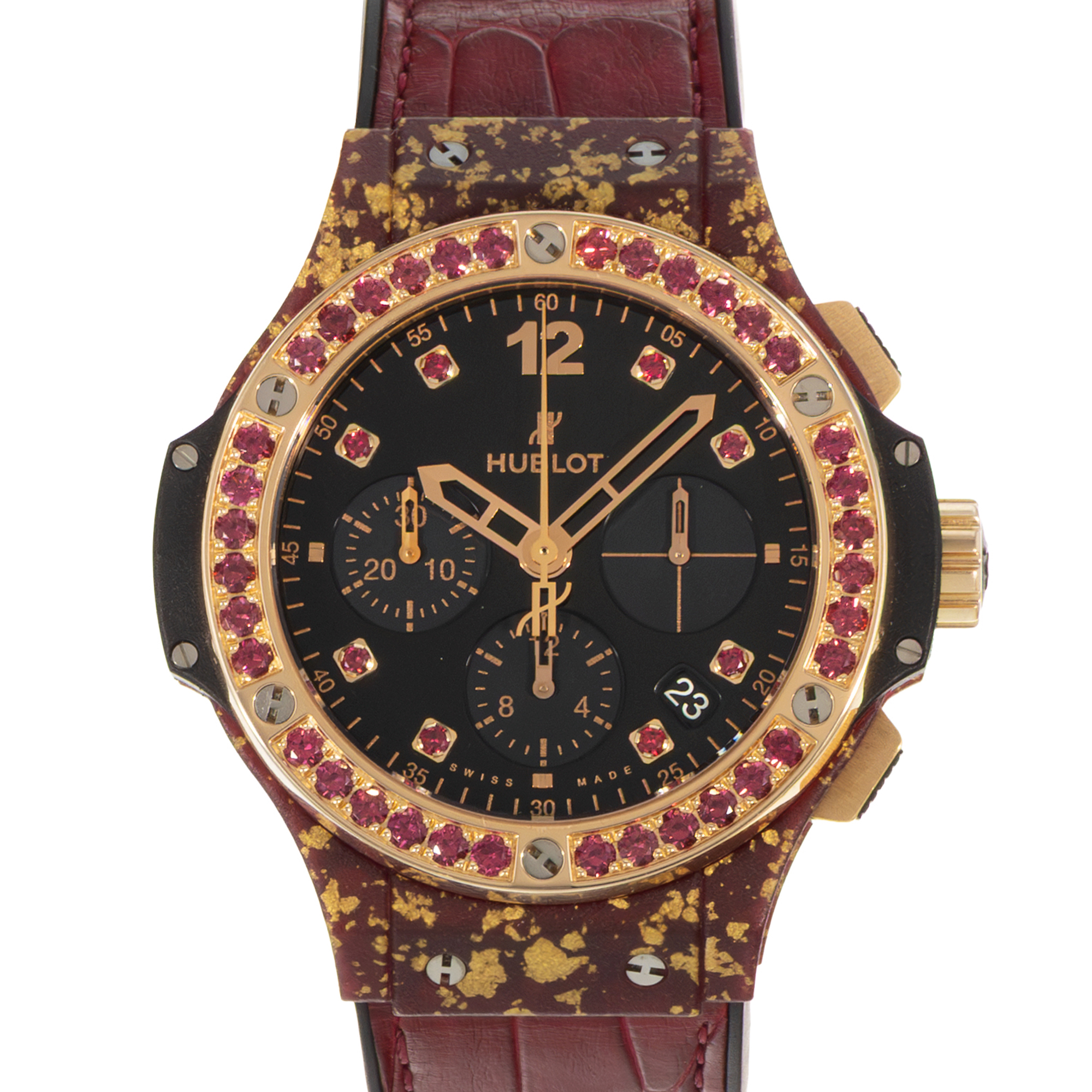 Hublot Big Bang 341.XG.1280.LR.1213 Gemstone Rose Gold Ladies Watch thumbnail 1