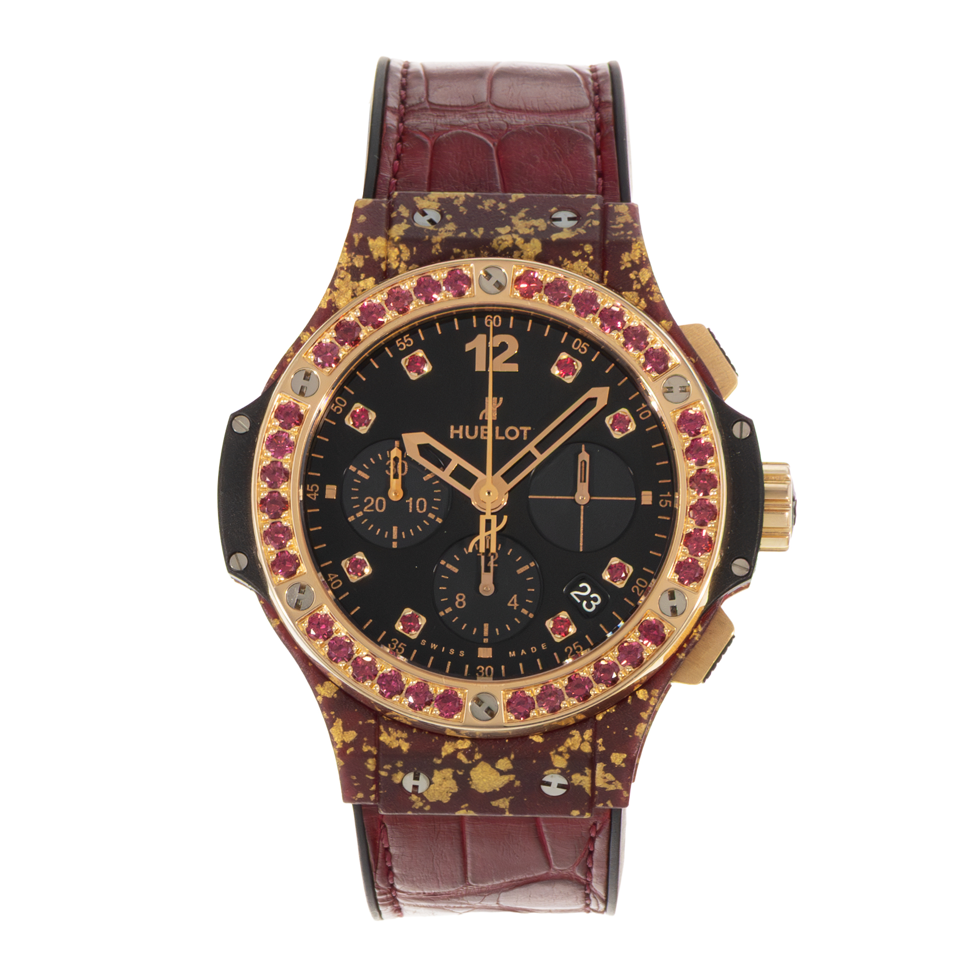 Hublot Big Bang 341.XG.1280.LR.1213 Gemstone Rose Gold Ladies Watch thumbnail 2