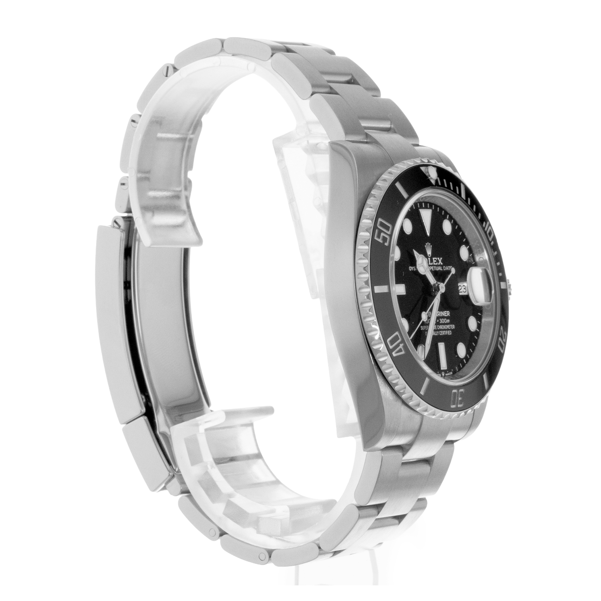 Rolex Submariner Date 126610 41mm Black Steel Ceramic Oyster Mens Watch 2020 thumbnail 6