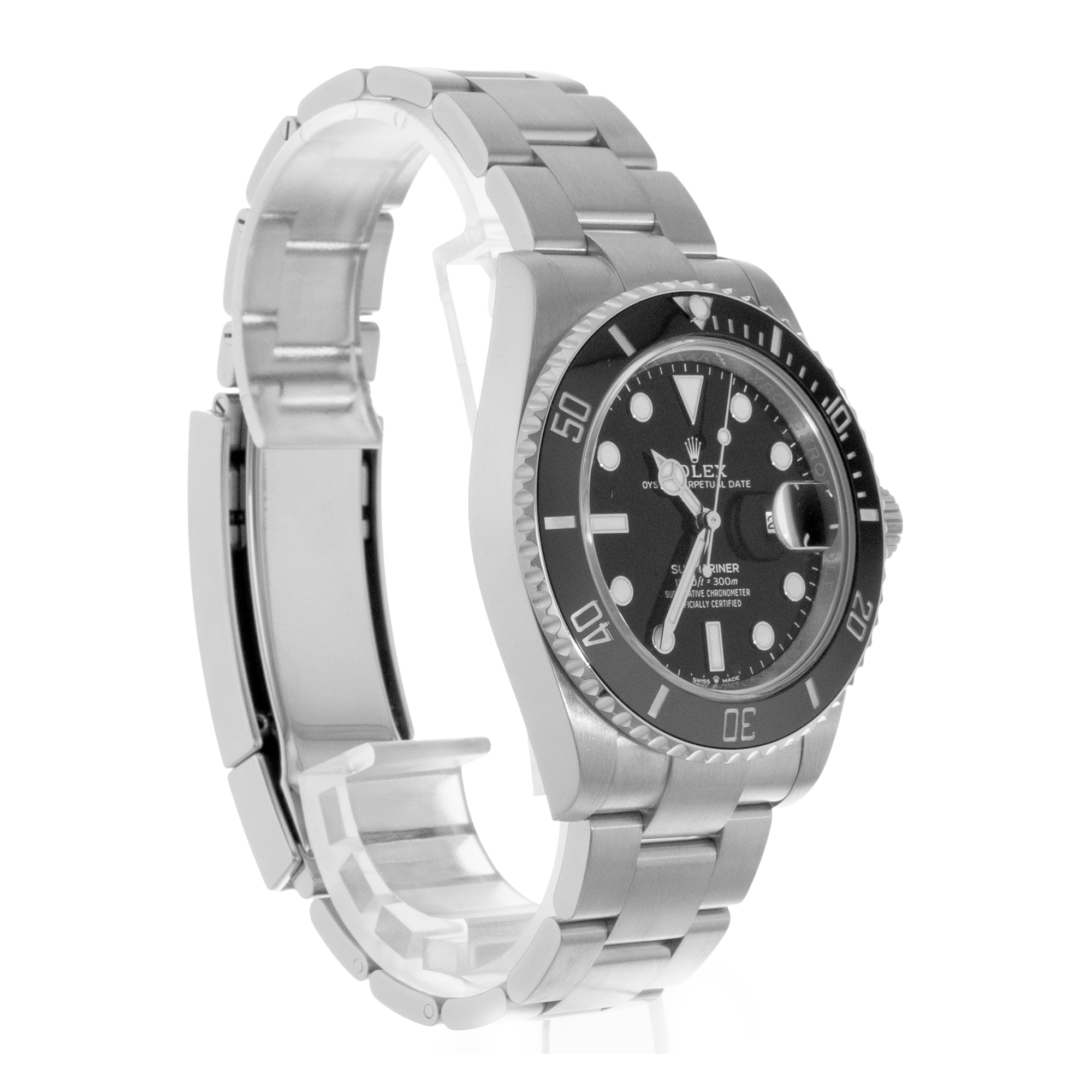 Rolex Submariner Date 126610 41mm Black Steel Ceramic Oyster Mens Watch 2020 thumbnail 7