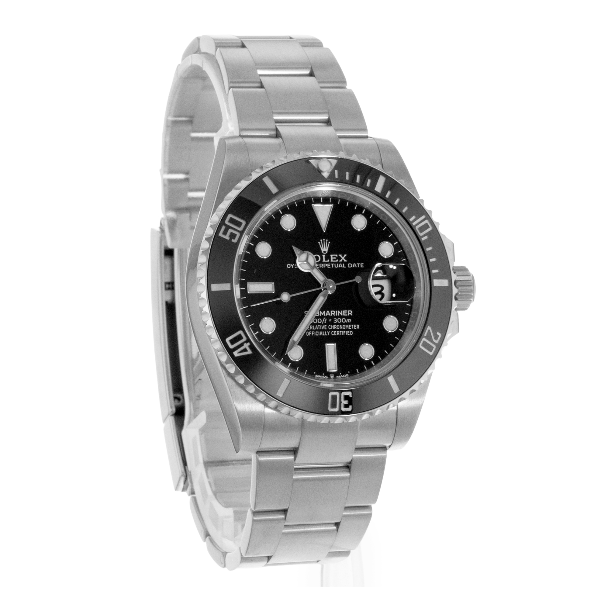 Rolex Submariner Date 126610 41mm Black Steel Ceramic Oyster Mens Watch 2020 thumbnail 8