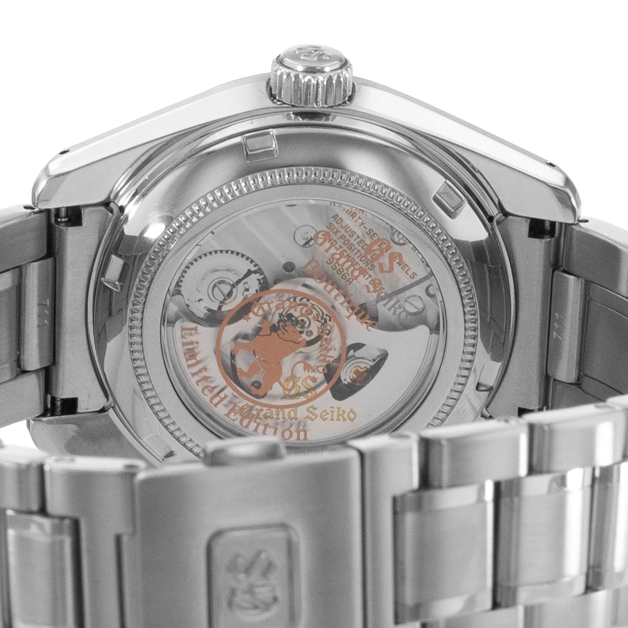Grand Seiko Heritage Collection SBGJ235G 40mm Blue Steel Index Mens Watch 2020 thumbnail 11