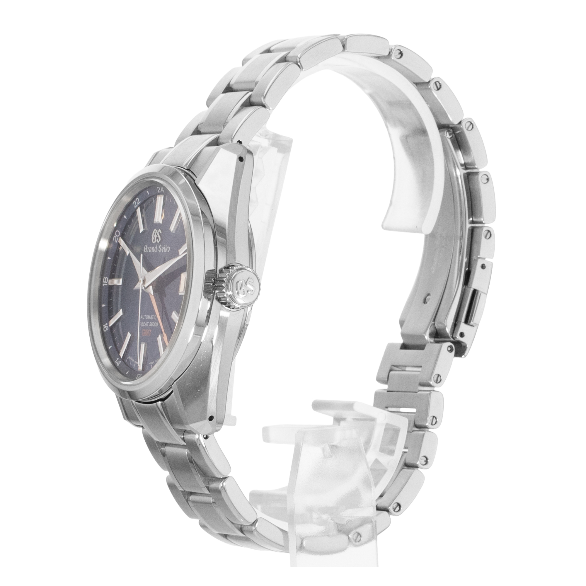 Grand Seiko Heritage Collection SBGJ235G 40mm Blue Steel Index Mens Watch 2020 thumbnail 6