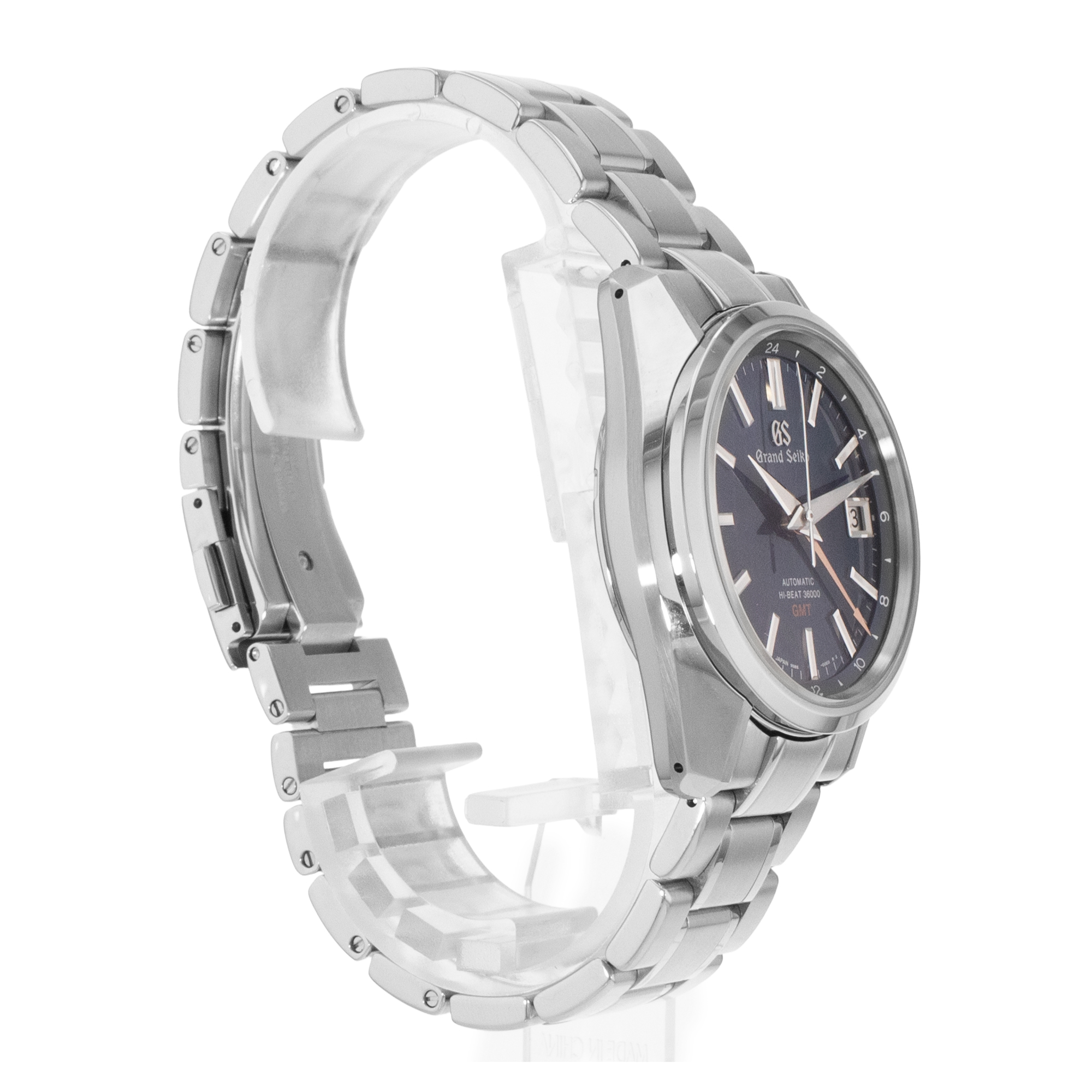 Grand Seiko Heritage Collection SBGJ235G 40mm Blue Steel Index Mens Watch 2020 thumbnail 7