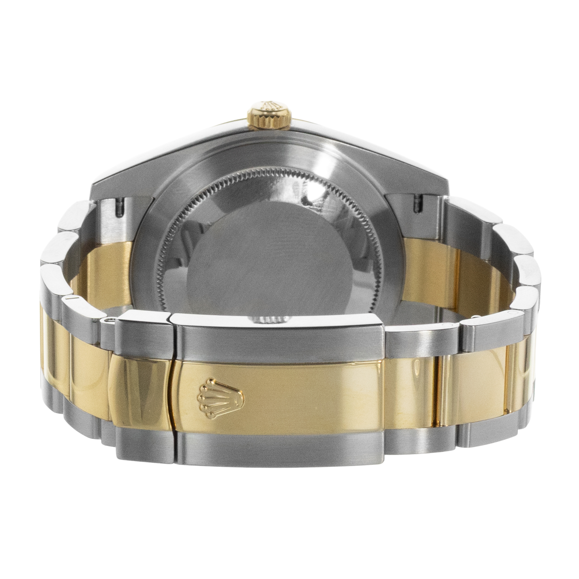 Rolex Datejust 41 126303 Black Diamond Steel Yellow Gold Oyster Mens Watch 2015 thumbnail 8
