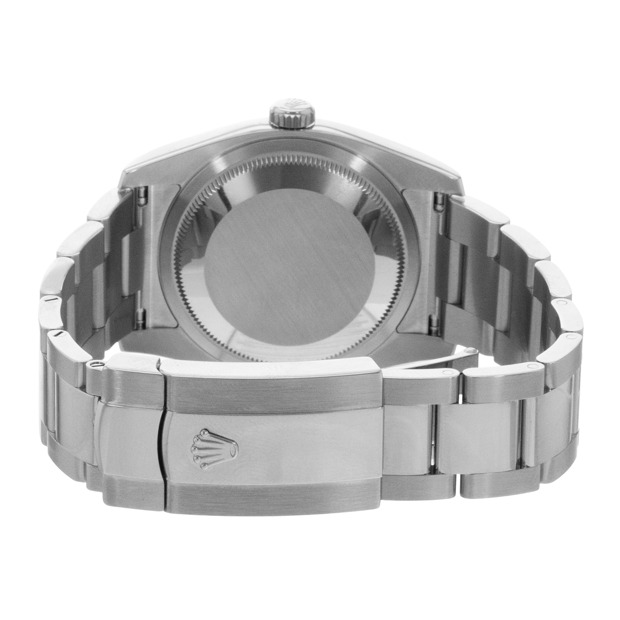 Rolex Datejust 36 116200 Black Roman Steel Oyster Automatic Mens Watch 2018 thumbnail 10