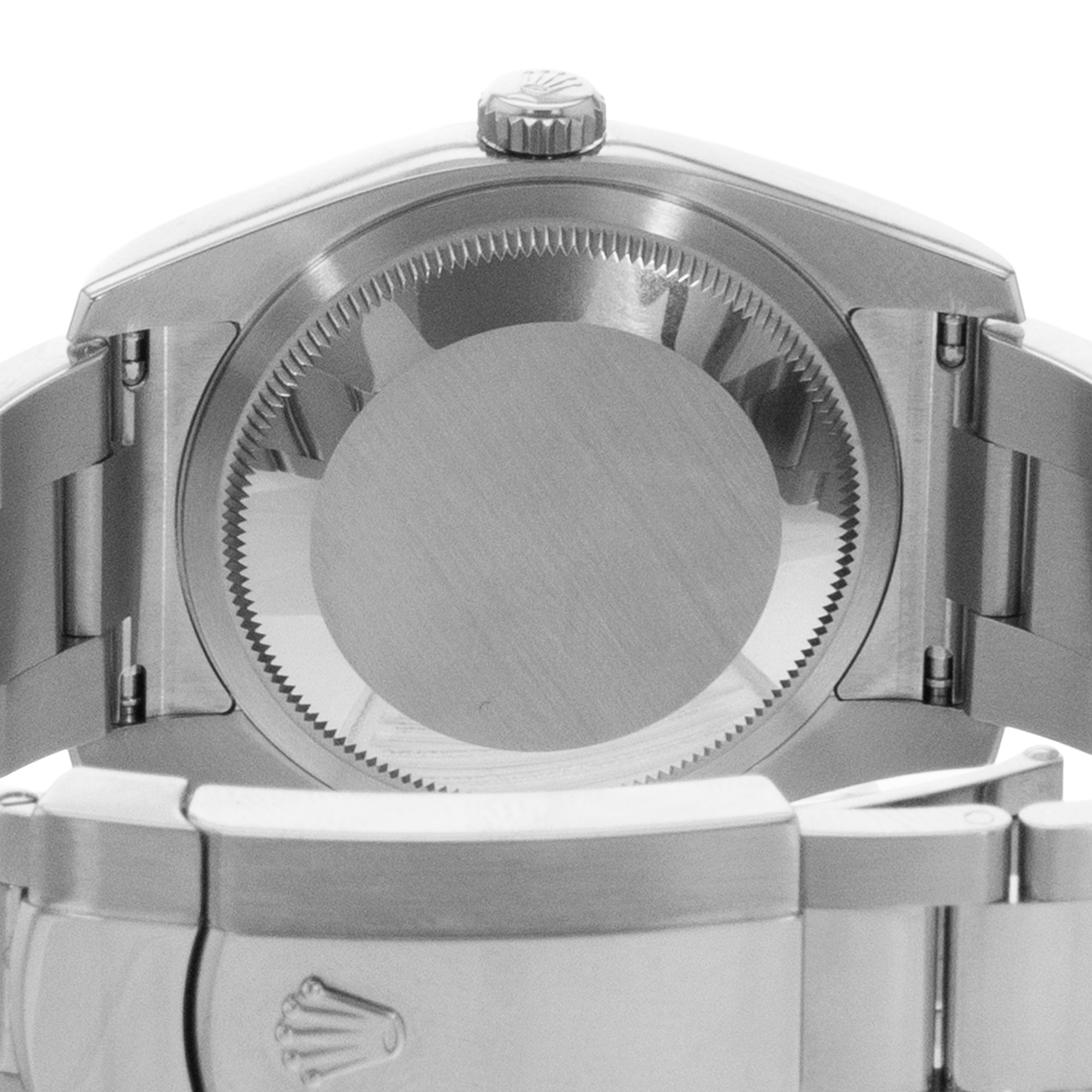 Rolex Datejust 36 116200 Black Roman Steel Oyster Automatic Mens Watch 2018 thumbnail 11