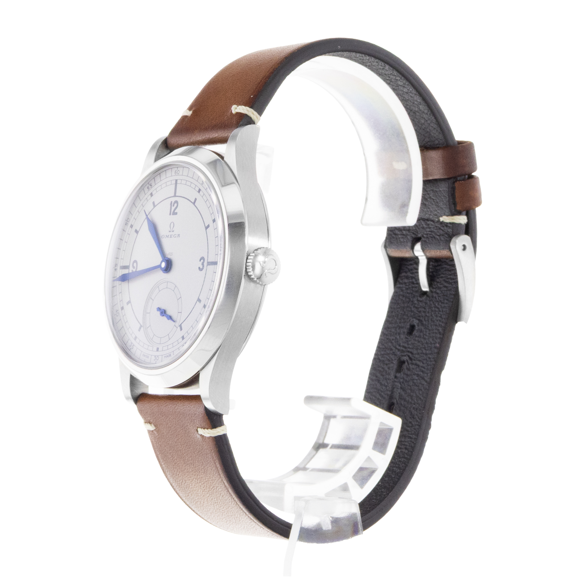 Omega Classic 511.12.39.21.99.002 39mm Steel Leather manual Mens Watch 2022 thumbnail 6