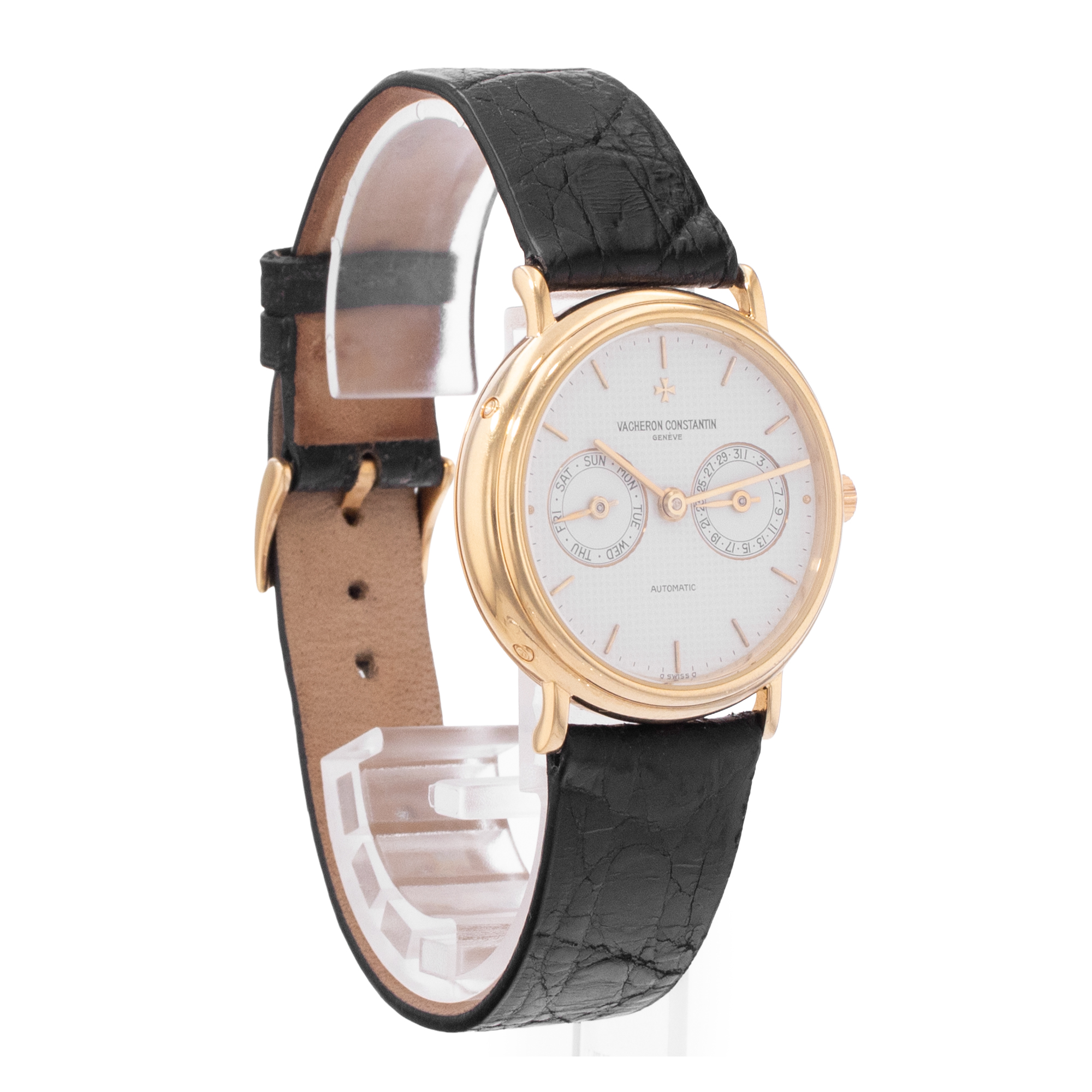 Vacheron Constantin Patrimony 47008 34mm Vintage White Gold Mens Watch 1980 thumbnail 8