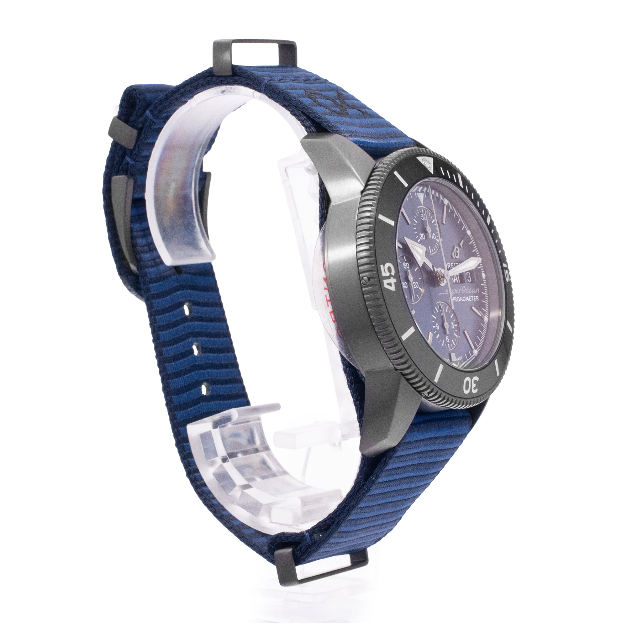 Breitling Superocean Heritage M133132A1C1W1 44mm Blue Steel Mens Watch 2023 thumbnail 7