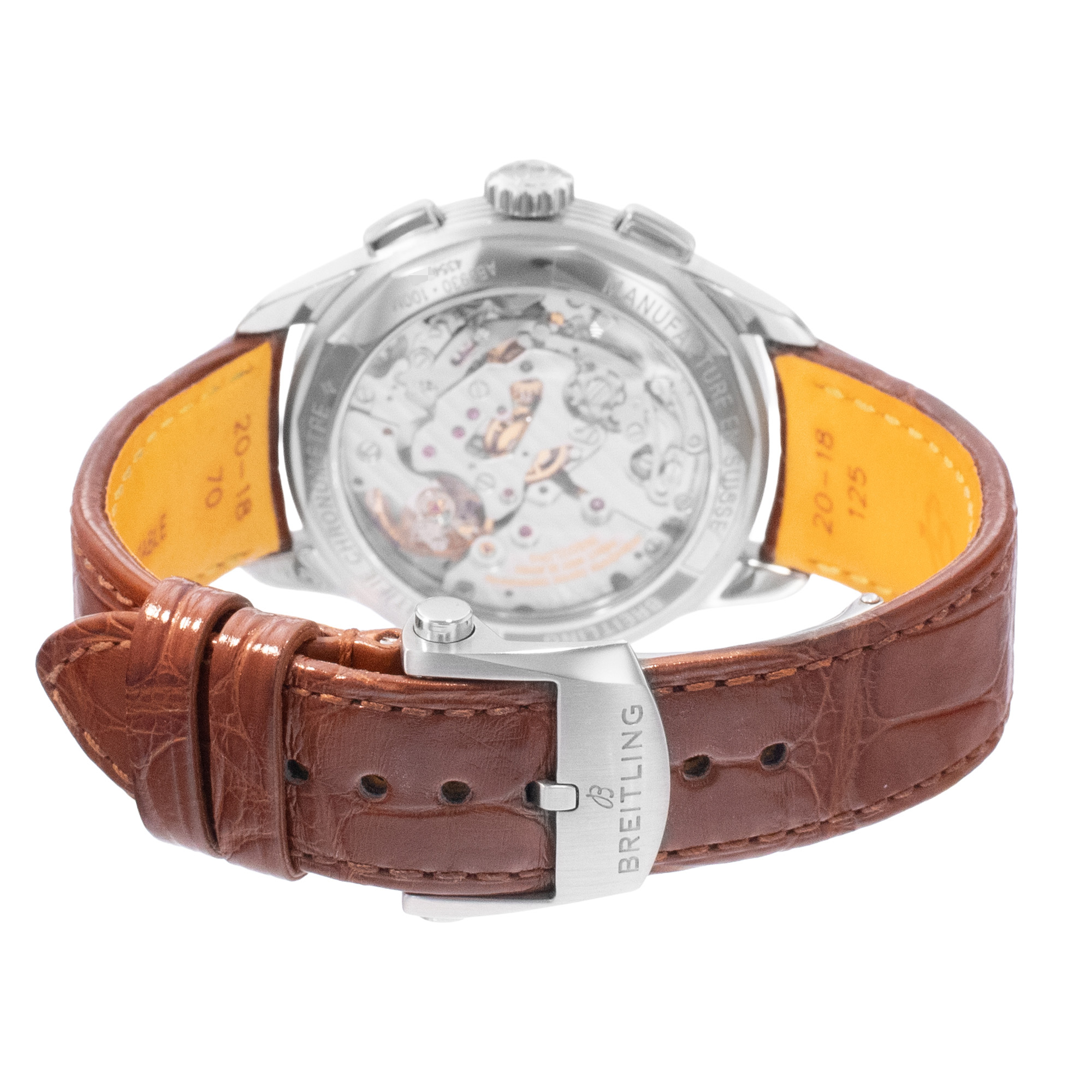 Breitling Premier B09 AB0930D31L1P1 40mm Green Arabic Steel Mens Watch 2025 thumbnail 9