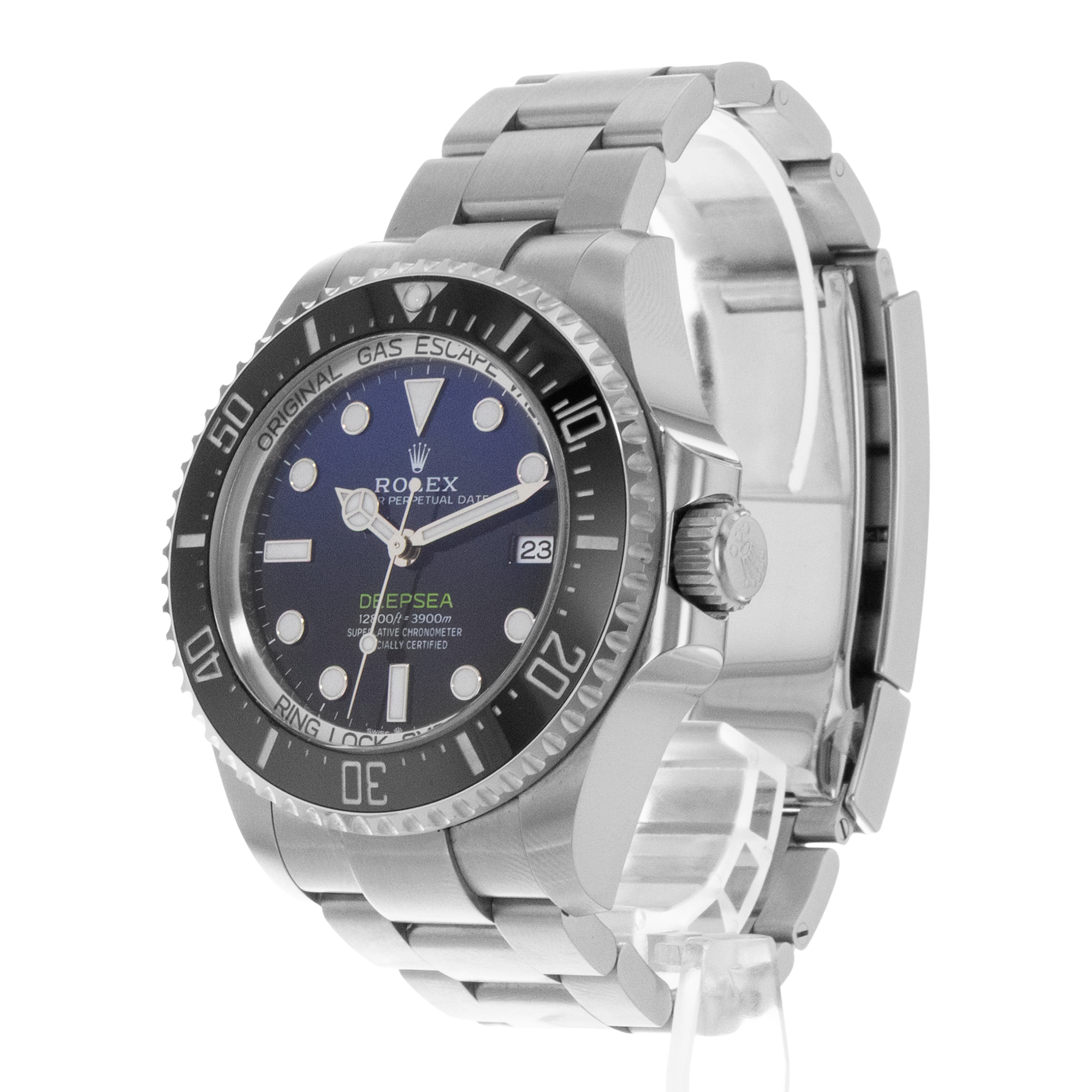 Rolex Sea-Dweller Deepsea 136660 James Cameron Blue Mens Steeel Diver Watch 2024 thumbnail 5