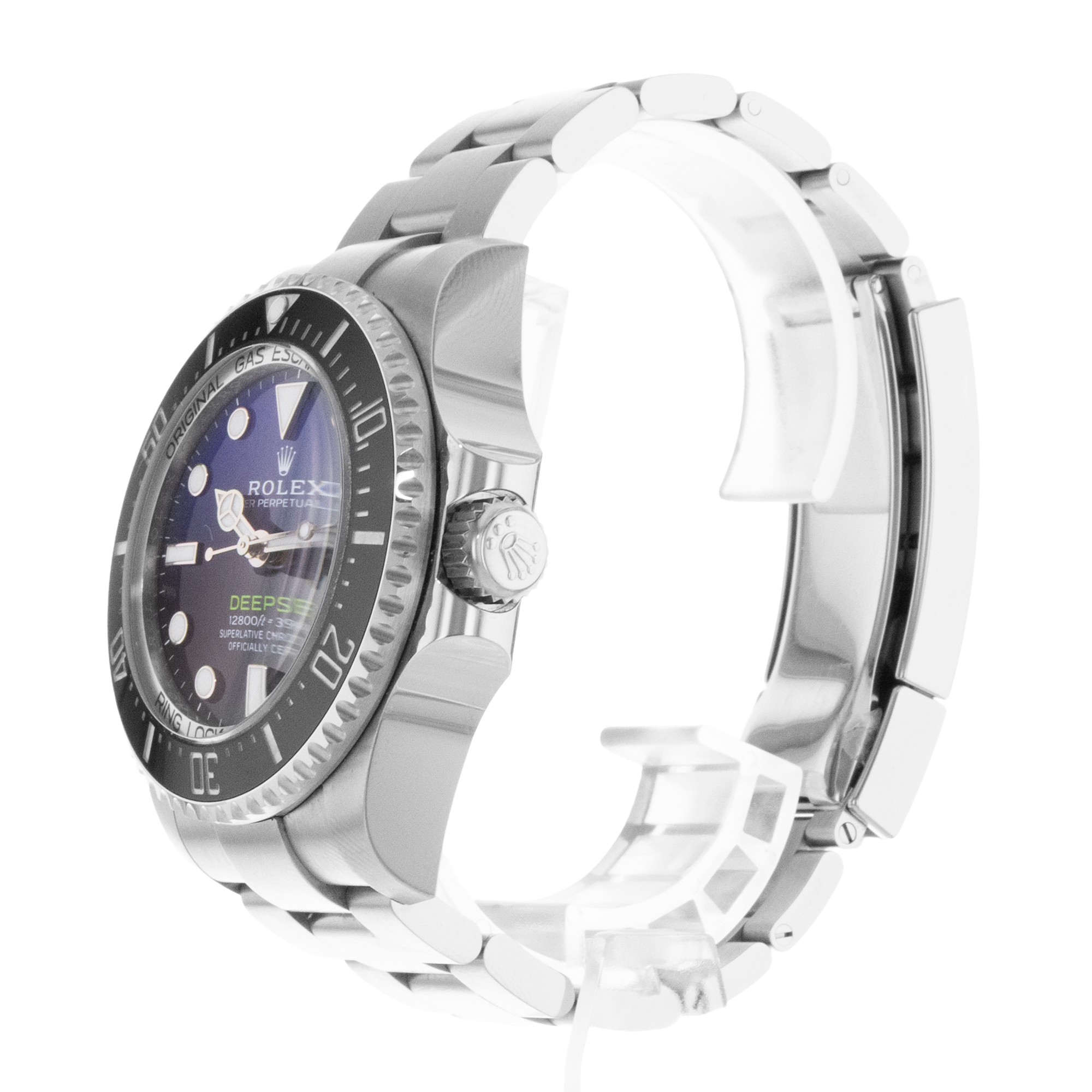 Rolex Sea-Dweller Deepsea 136660 James Cameron Blue Mens Steeel Diver Watch 2024 thumbnail 6