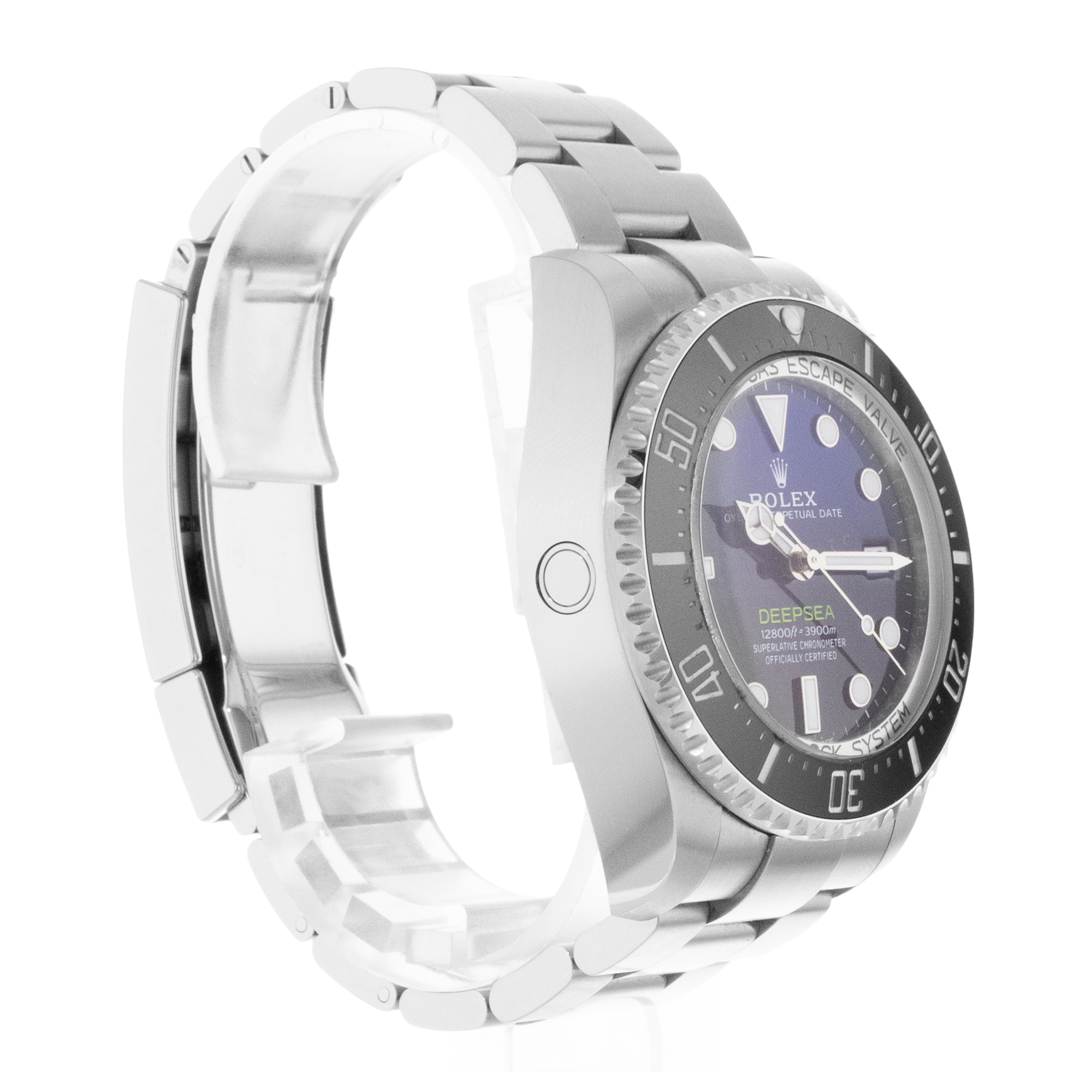 Rolex Sea-Dweller Deepsea 136660 James Cameron Blue Mens Steeel Diver Watch 2024 thumbnail 7