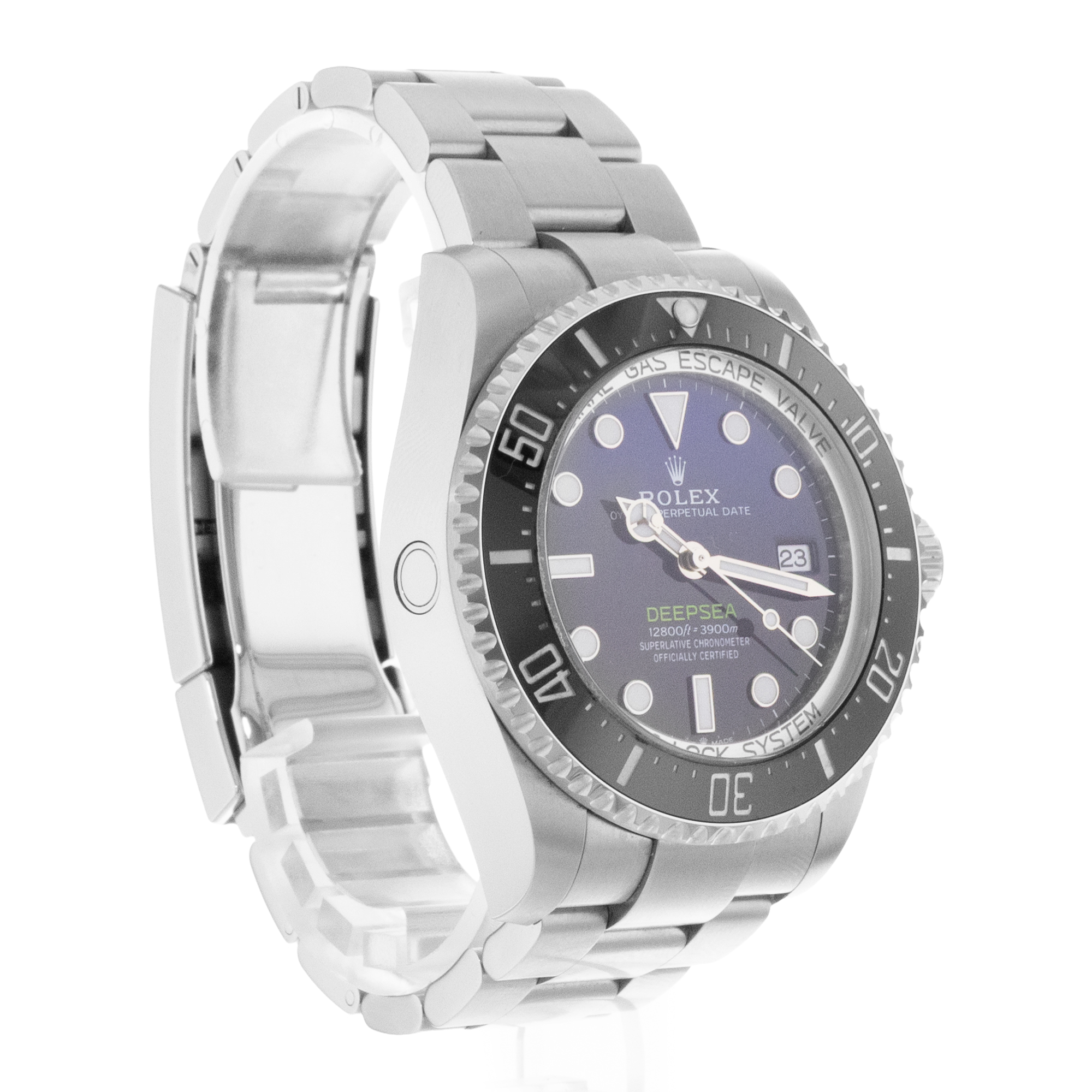 Rolex Sea-Dweller Deepsea 136660 James Cameron Blue Mens Steeel Diver Watch 2024 thumbnail 8