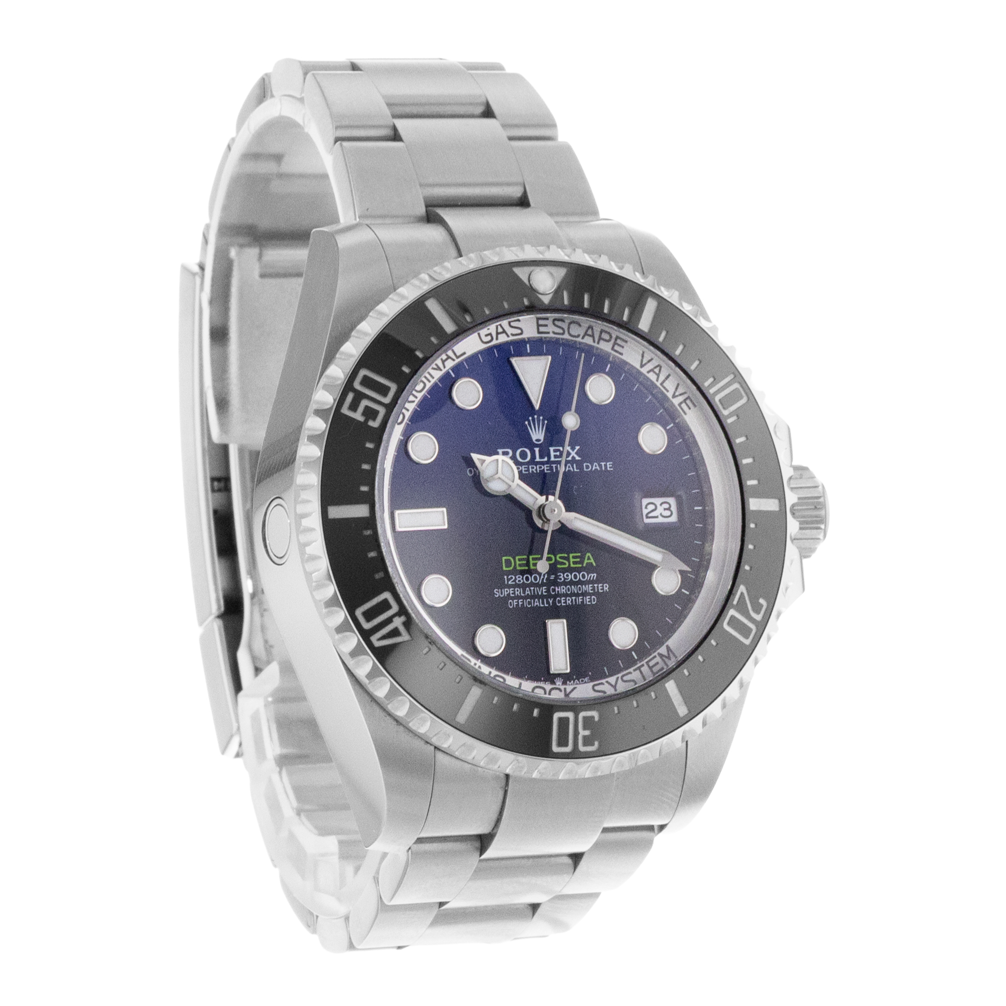 Rolex Sea-Dweller Deepsea 136660 James Cameron Blue Mens Steeel Diver Watch 2024 thumbnail 9