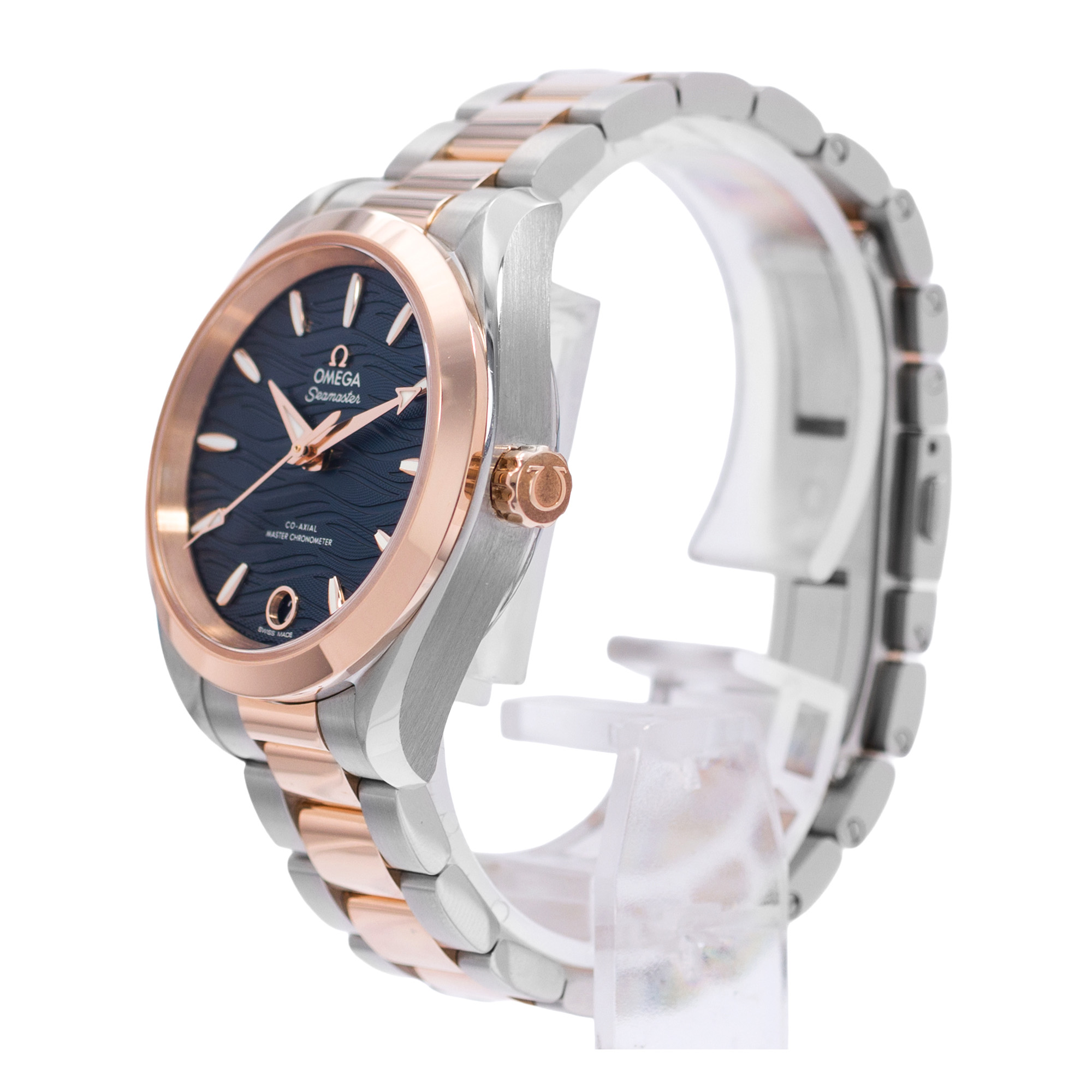 Omega Seamaster Aqua Terra 220.20.34.20.03.001 34mm Blue Steel Ladies Watch 2023 thumbnail 5