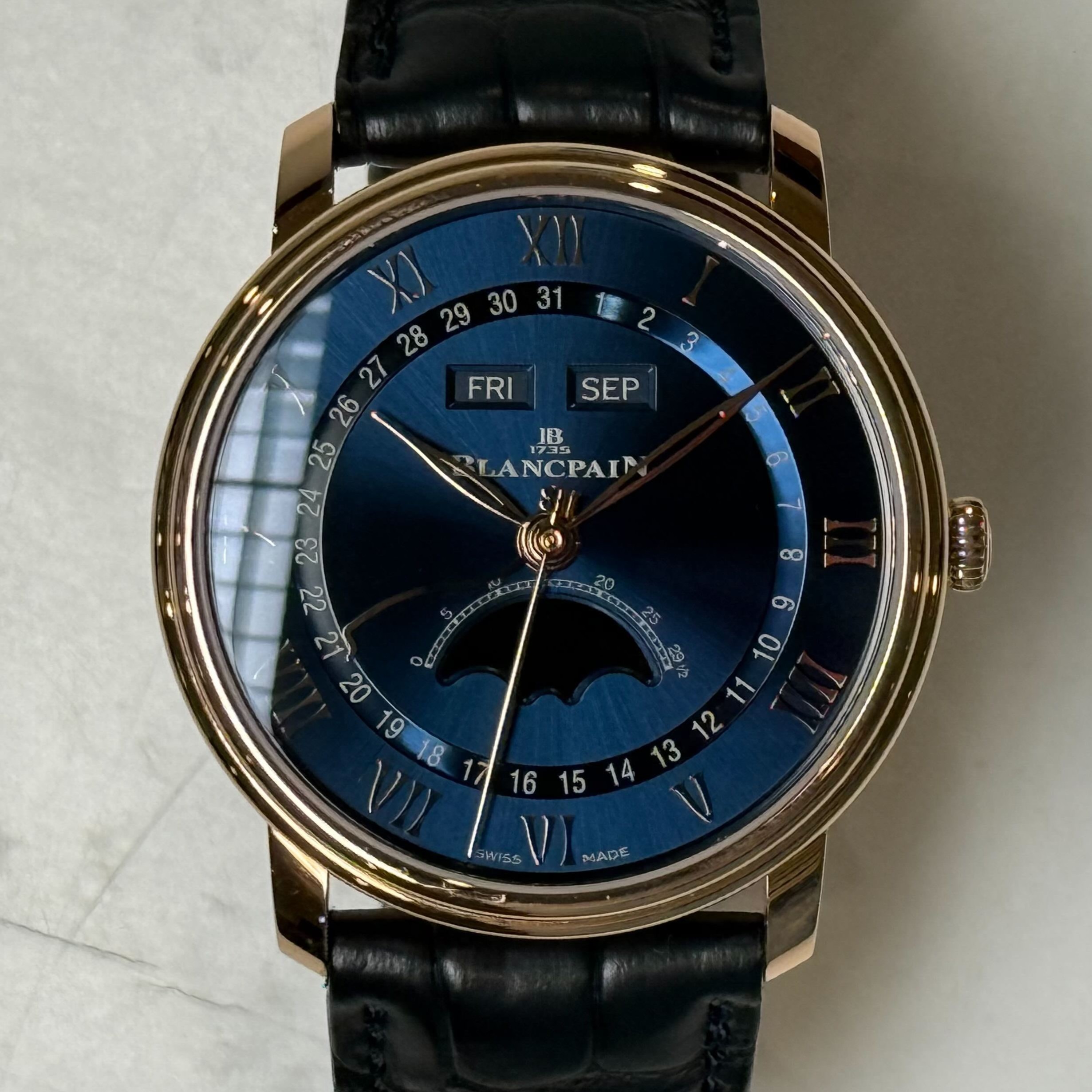 Blancpain Villeret Quantième Complet 6654364055B thumbnail 1