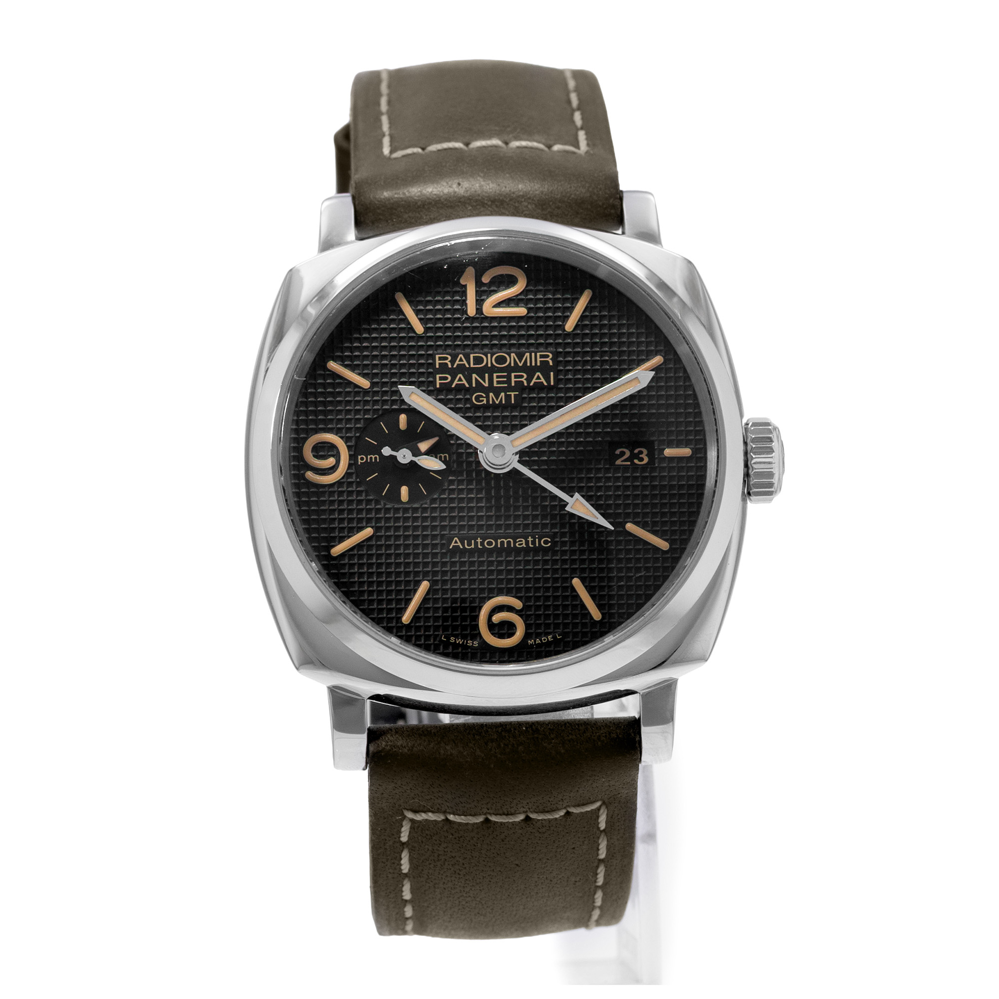 Panerai Radiomir 1940 3 Days Automatic PAM 00627 45mm Black Steel Box Papers thumbnail 7
