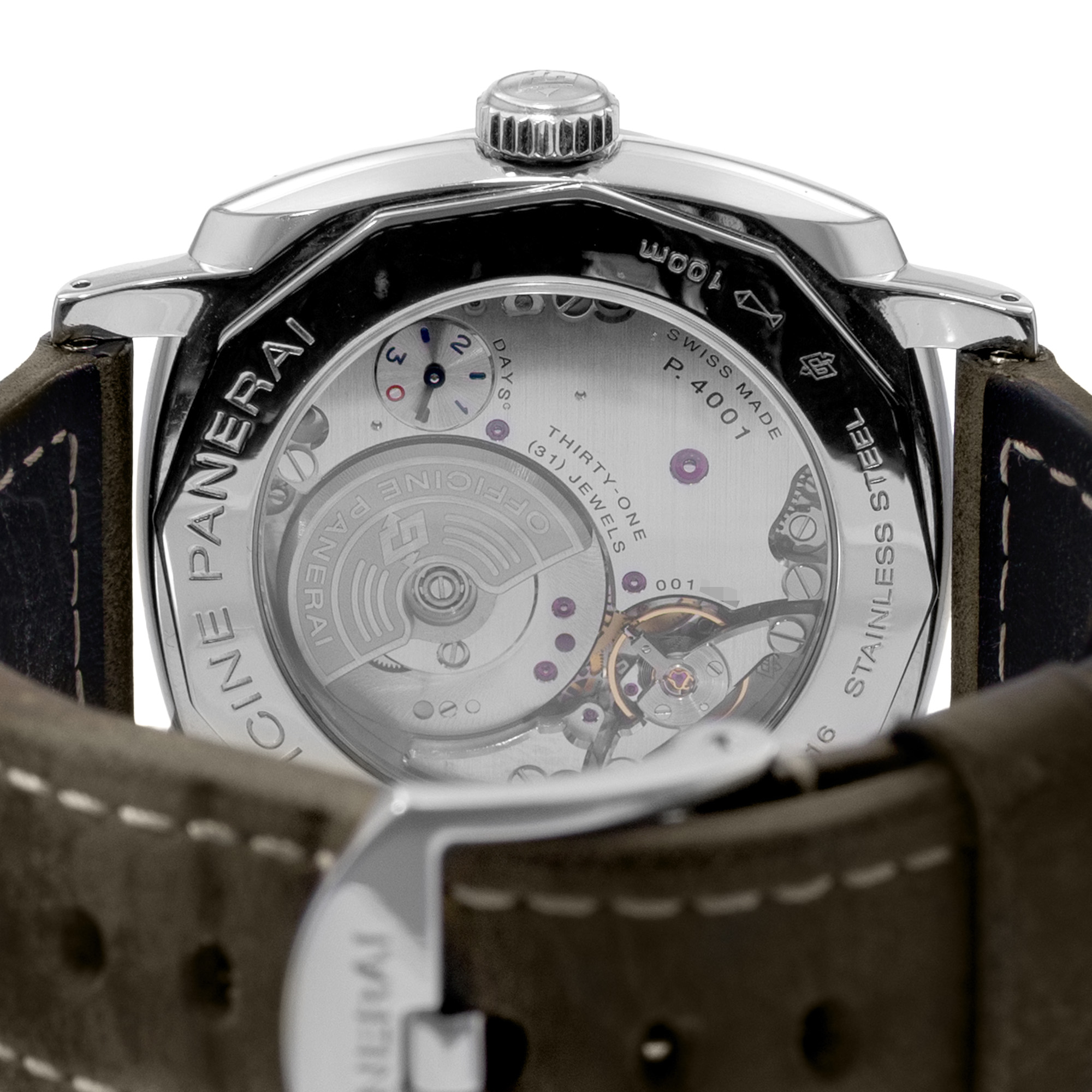 Panerai Radiomir 1940 3 Days Automatic PAM 00627 45mm Black Steel Box Papers thumbnail 9