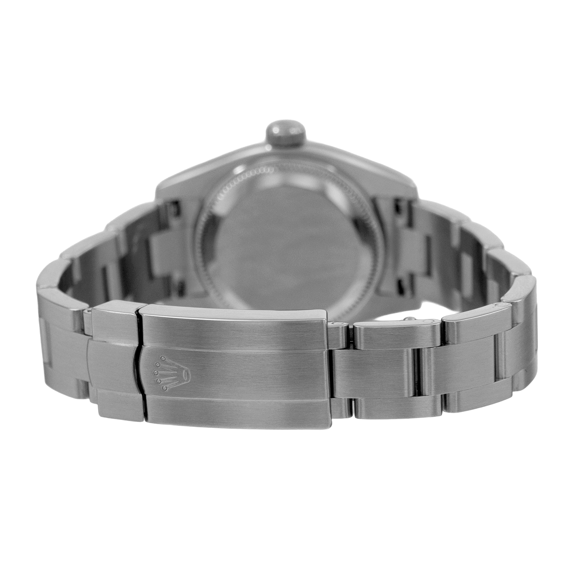 Rolex Oyster Perpetual 26 176234 Black Diamond Steel White Gold Ladies Watch thumbnail 9