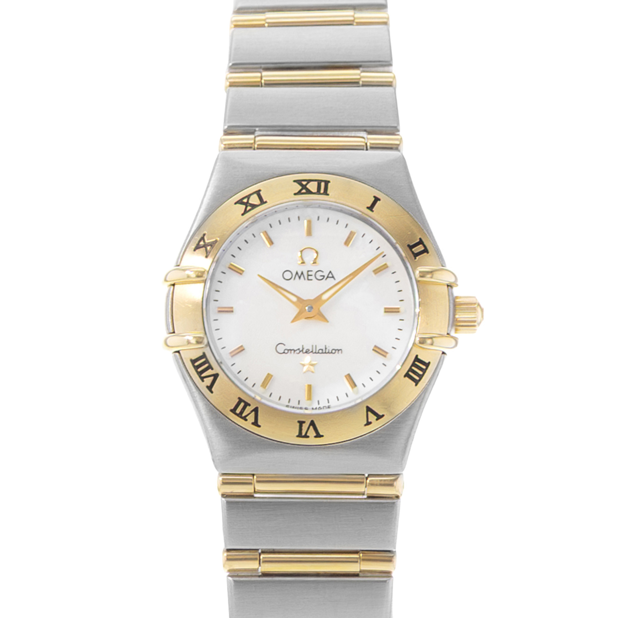 Omega Constellation 795.1203 22mm Mother of Pearl Yellow Gold Ladies Watch 1998 thumbnail 1