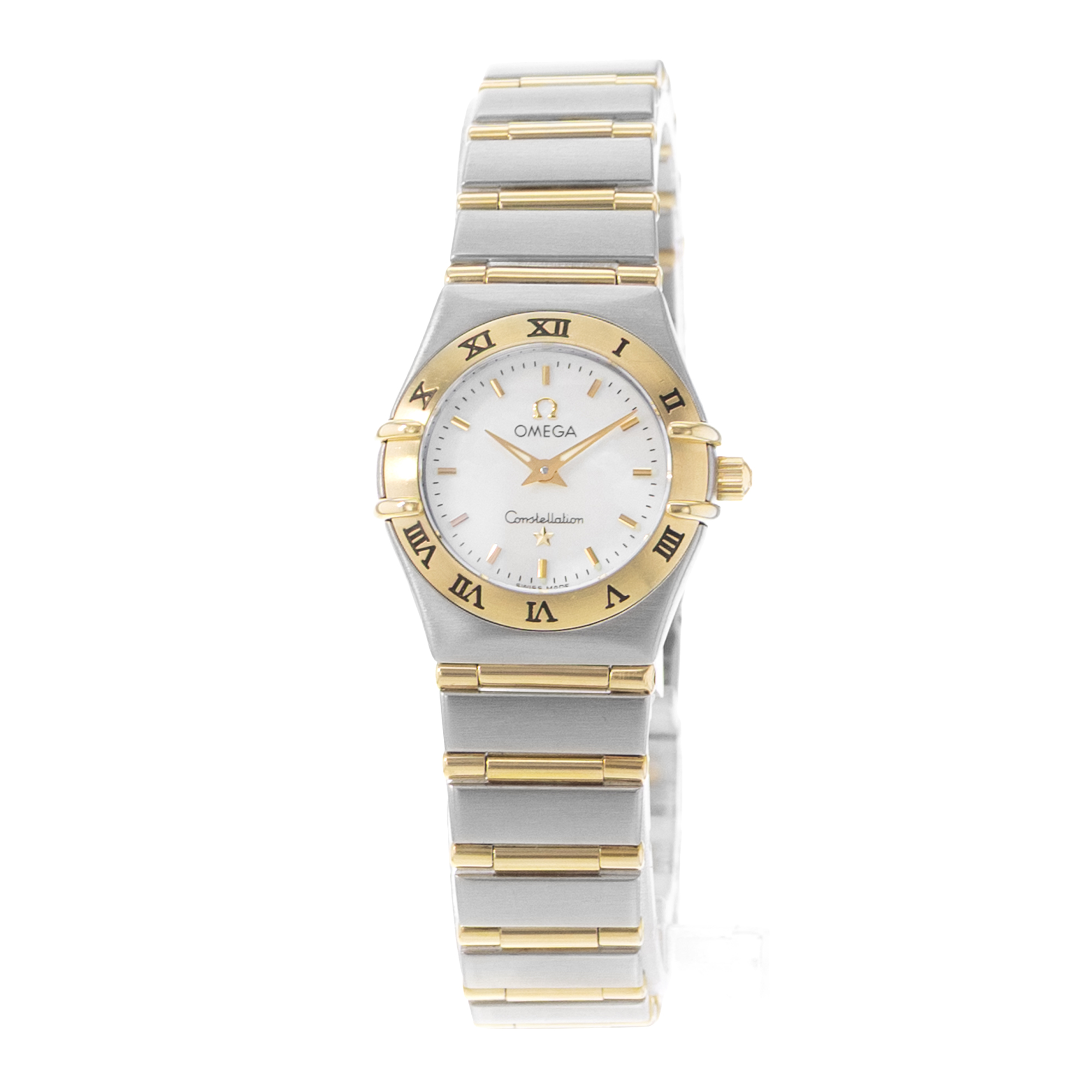Omega Constellation 795.1203 22mm Mother of Pearl Yellow Gold Ladies Watch 1998 thumbnail 3