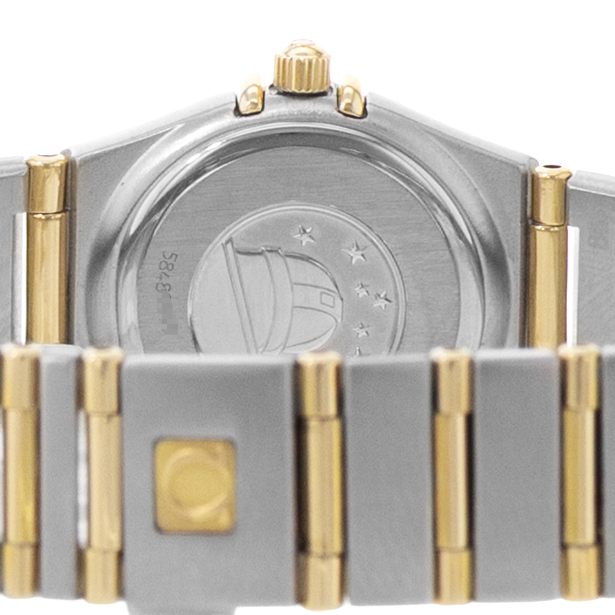 Omega Constellation 795.1203 22mm Mother of Pearl Yellow Gold Ladies Watch 1998 thumbnail 8