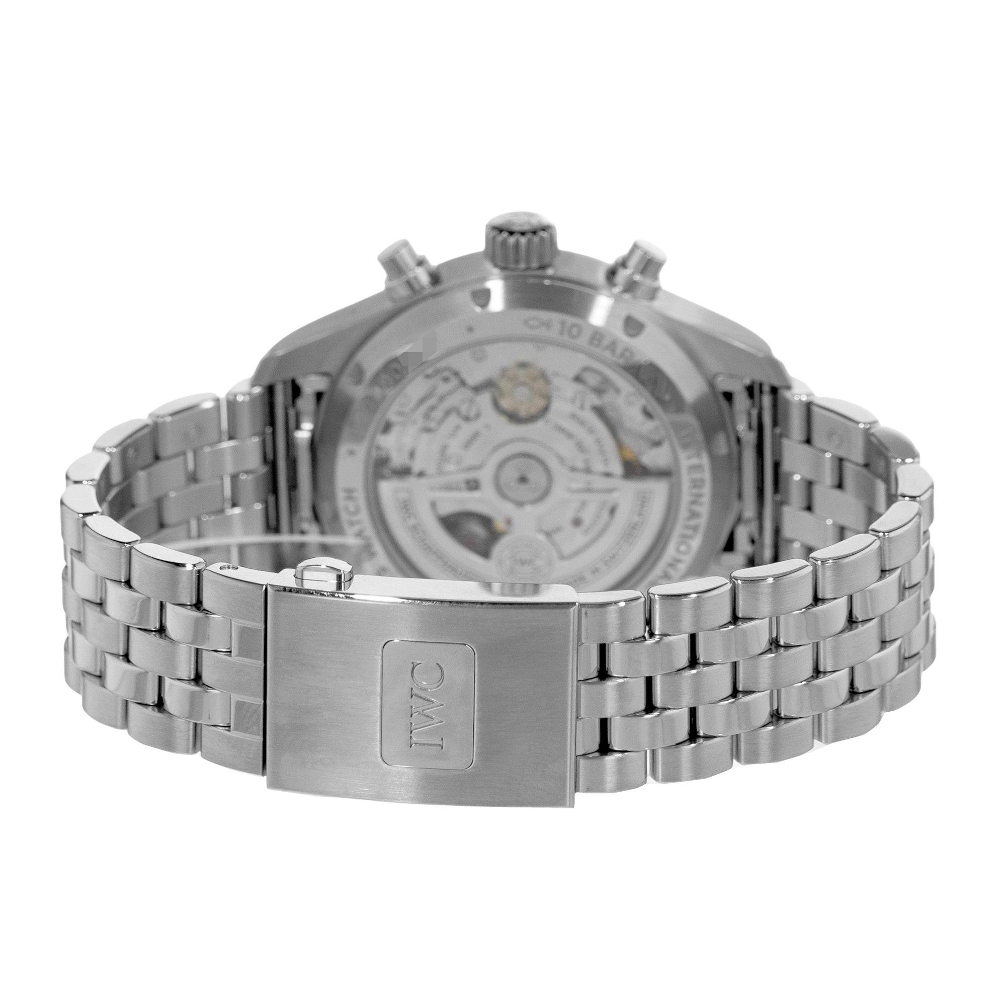IWC Pilot Chronograph IW388104 41mm Green Arabic Chronograph Mens Watch 2022 thumbnail 9