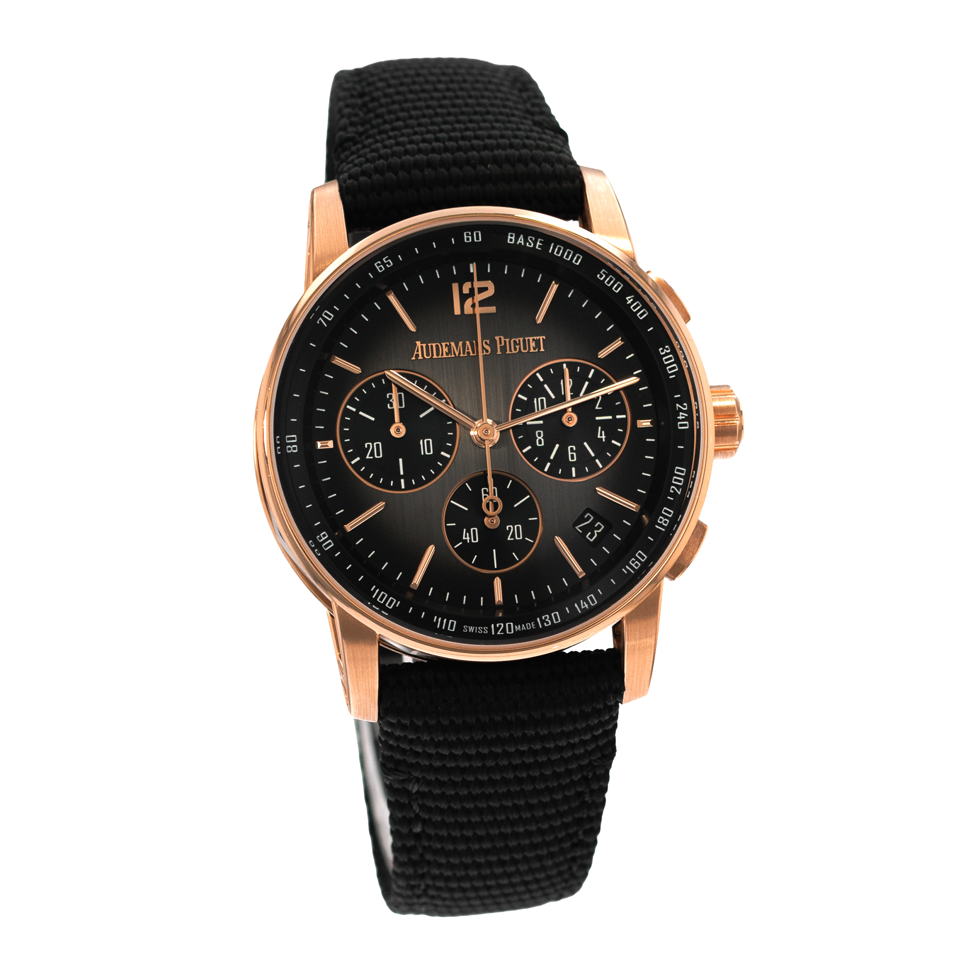 Audemars Piguet Code 11.59 26393NR.OO.A002KB.01 Grey Smoked Rose Gold Mens Watch thumbnail 8