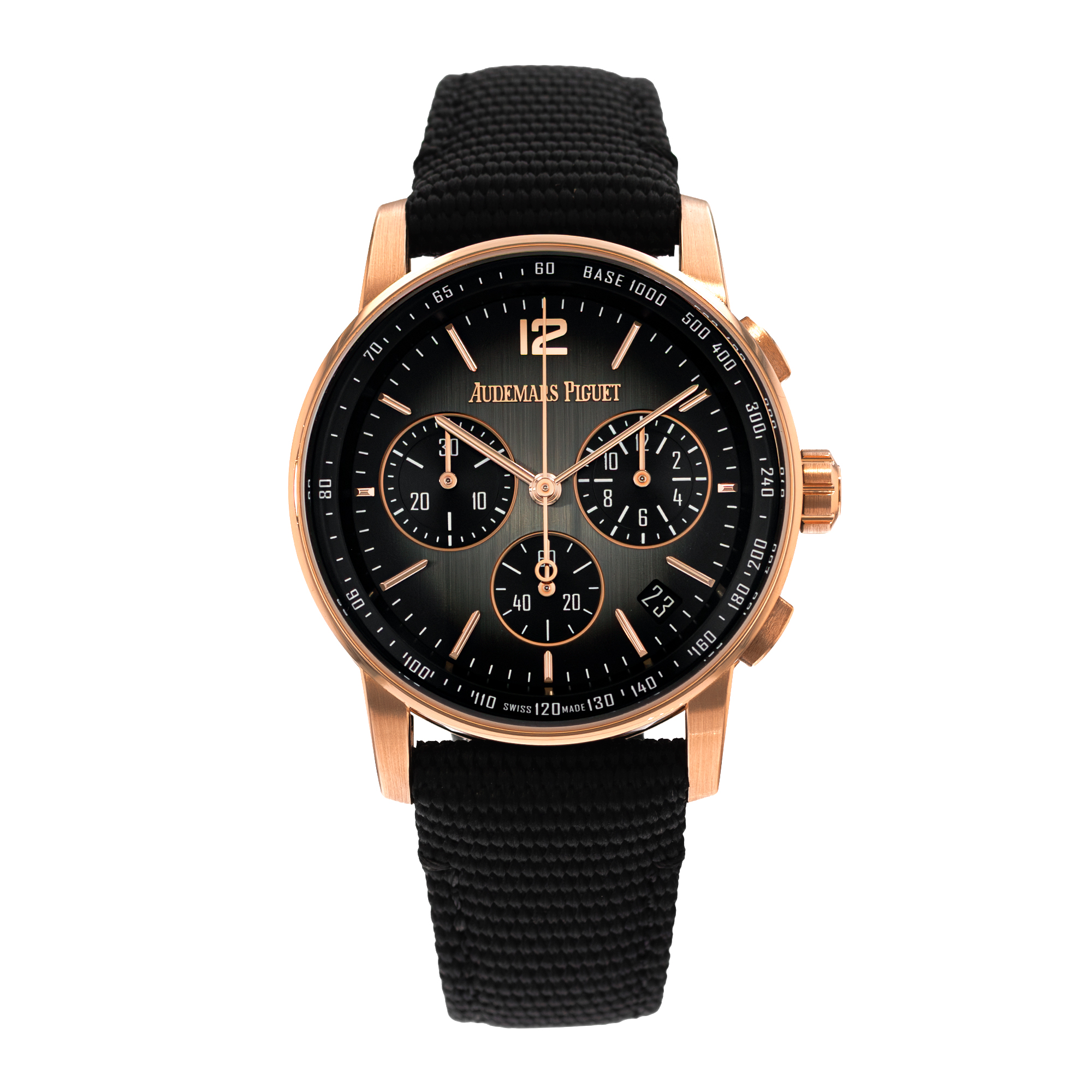 Audemars Piguet Code 11.59 26393NR.OO.A002KB.01 Grey Smoked Rose Gold Mens Watch thumbnail 2