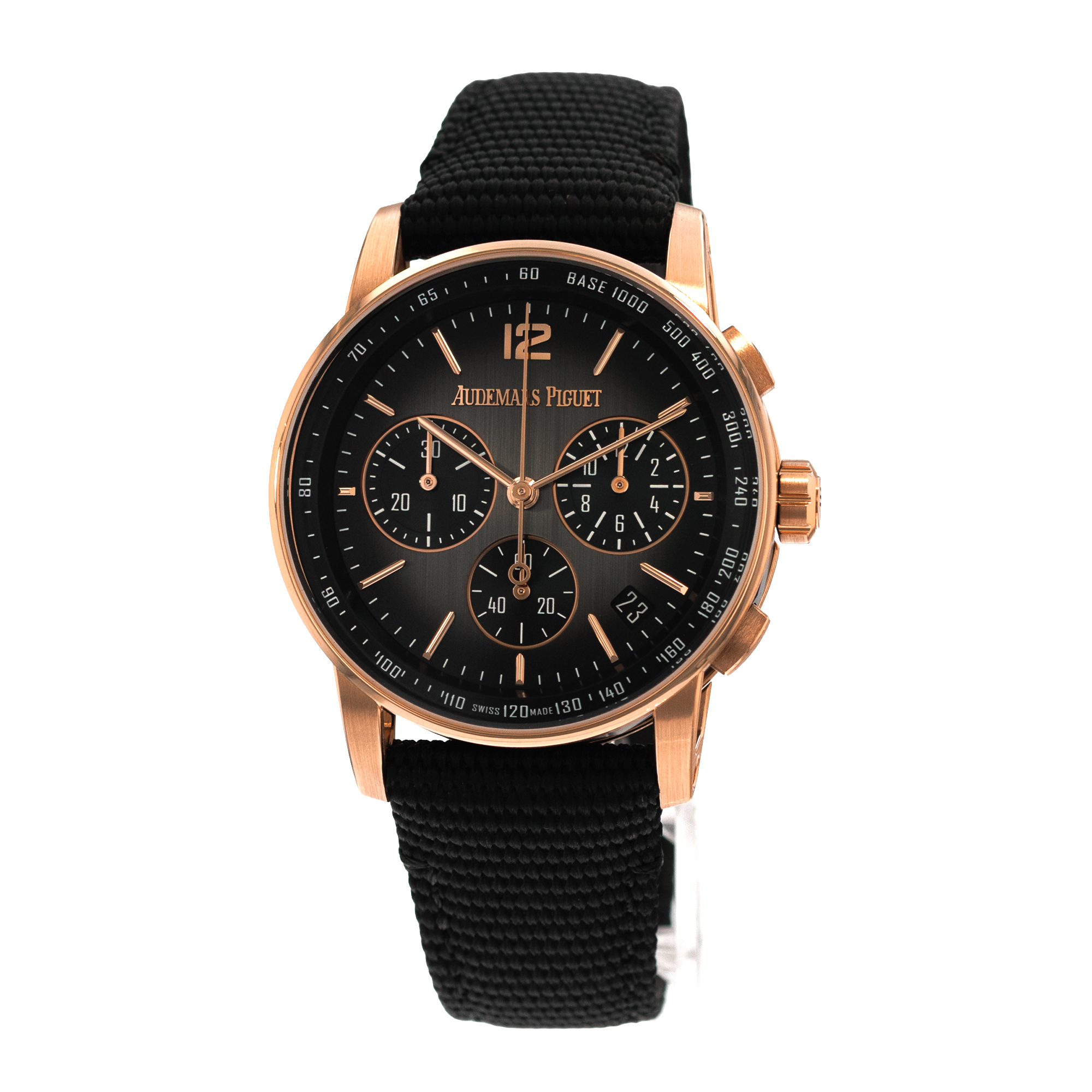 Audemars Piguet Code 11.59 26393NR.OO.A002KB.01 Grey Smoked Rose Gold Mens Watch thumbnail 3