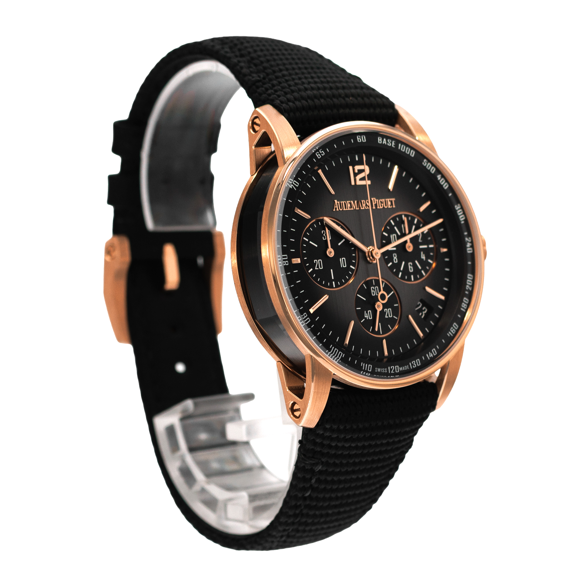 Audemars Piguet Code 11.59 26393NR.OO.A002KB.01 Grey Smoked Rose Gold Mens Watch thumbnail 7